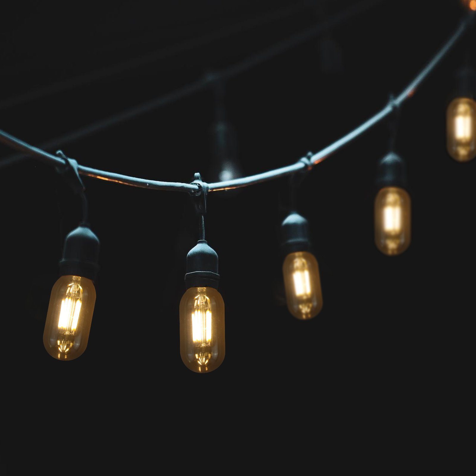 ZMH LED-Leuchtmittel LED Glühbirnen Vintage 2700K, E27, Dimmbar Gelbbraun 4 Lampe St., Flur, Energiesparlampe 4W Nicht
