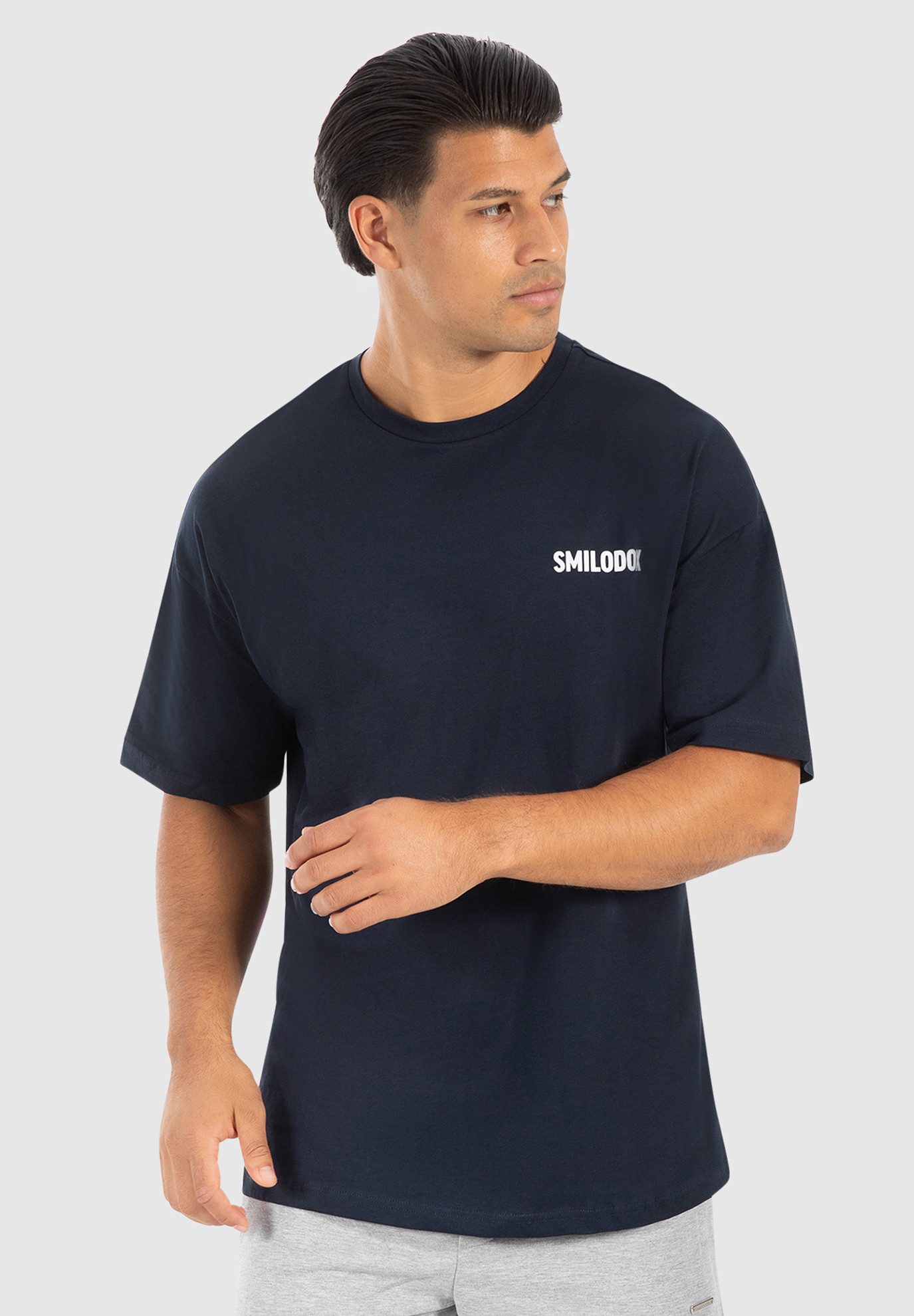 Smilodox T-Shirt Cyris 100% Baumwolle günstig online kaufen