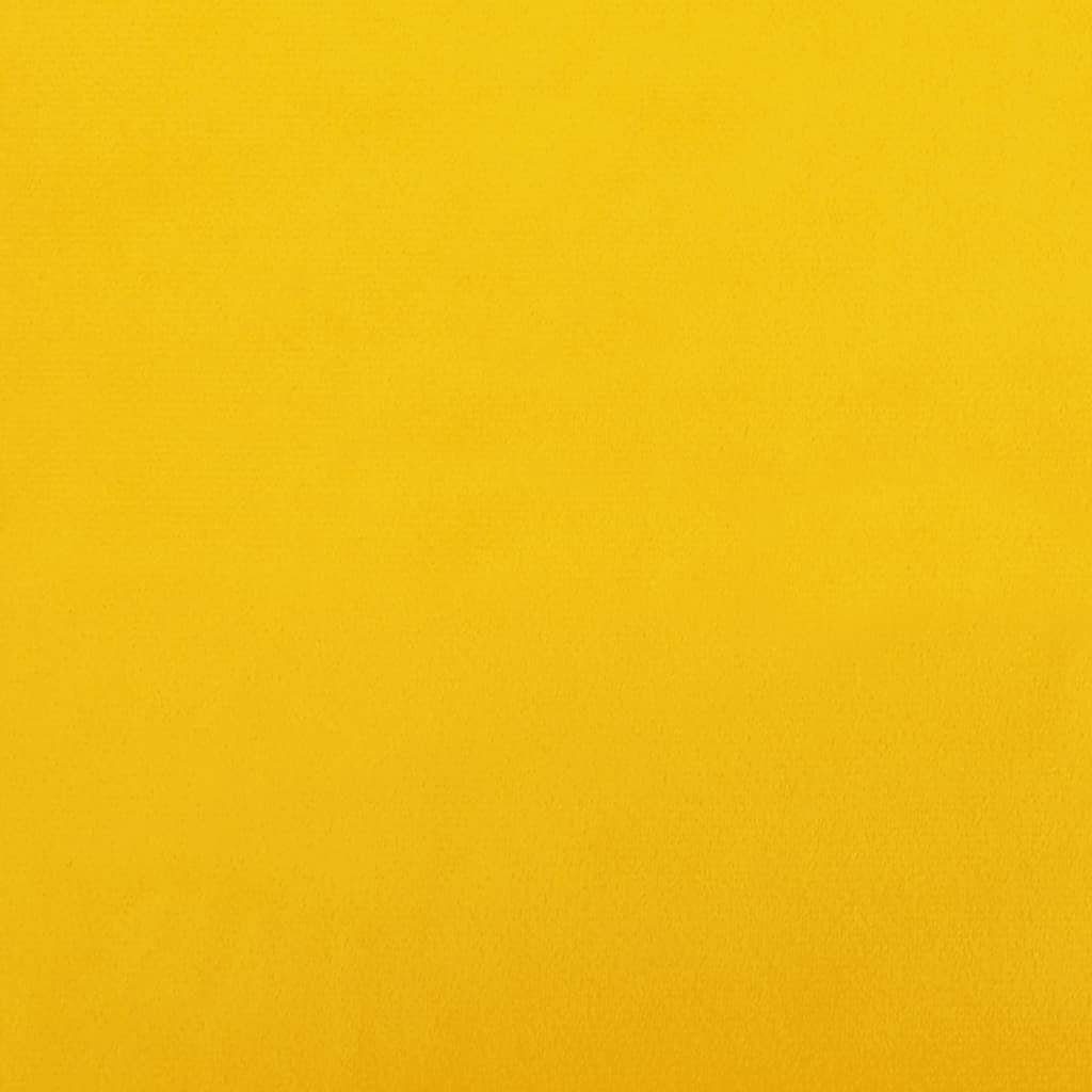 2 Gelb Samt Gelb Gelb Stk. St) Esszimmerstühle vidaXL | Drehbar (2 Esszimmerstuhl