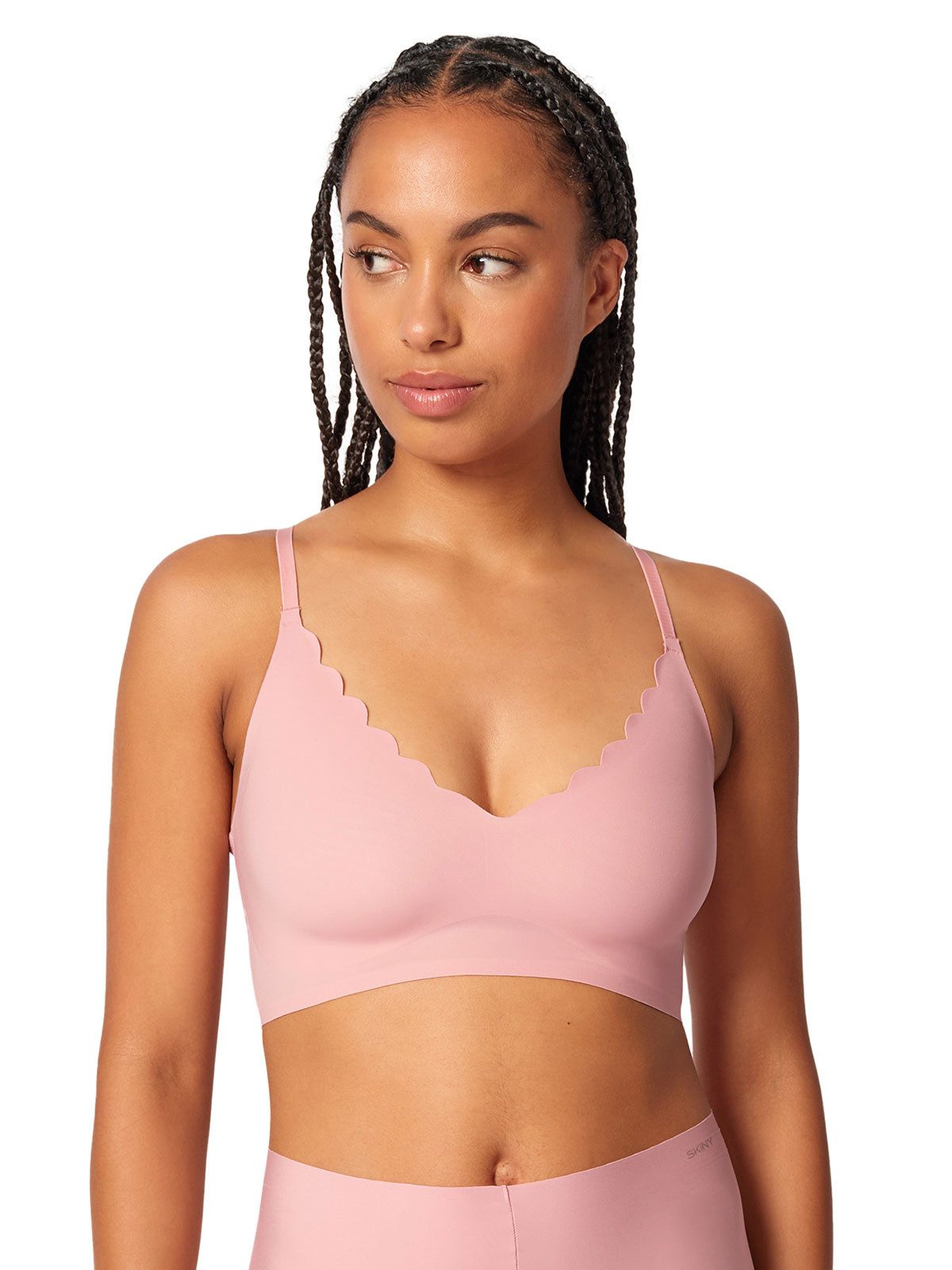 Bustier Damen Bustier mit herausnehmbare Pads Micro