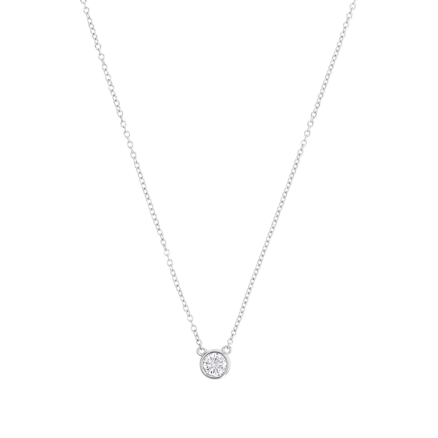 Noelani Silberkette Noelani Kette mit Anhänger (Kette mit Anhänger, 2-tlg., Kette mit Anhänger)