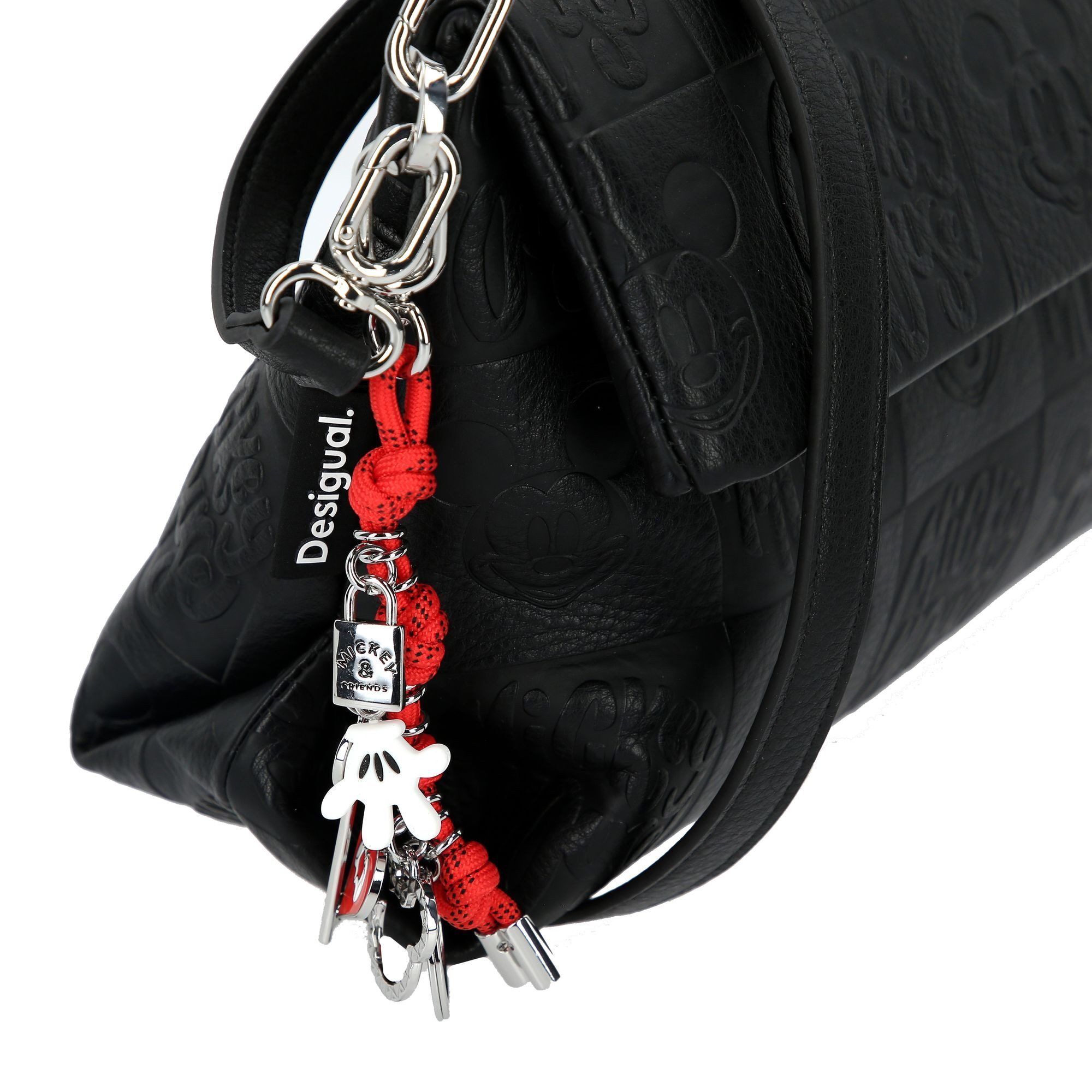 Desigual Schultertasche All Mickey, Polyurethan