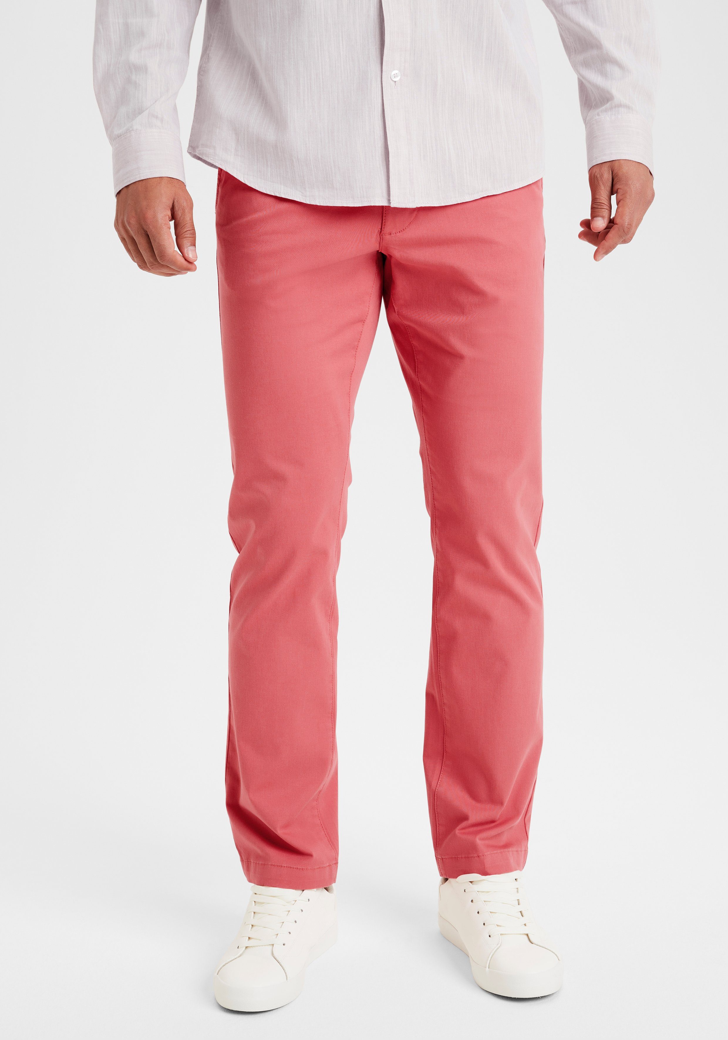 H.I.S Chinohose regular-fit lange Hose, aus elastischer Baumwoll-Qualität