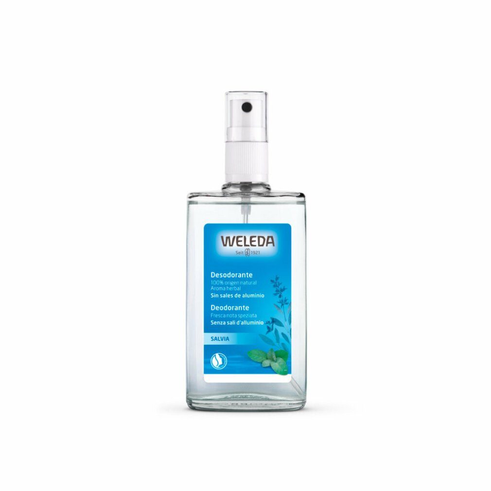 WELEDA Deo-Roller SALVIA deodorant 100% origen natural spray 100ml