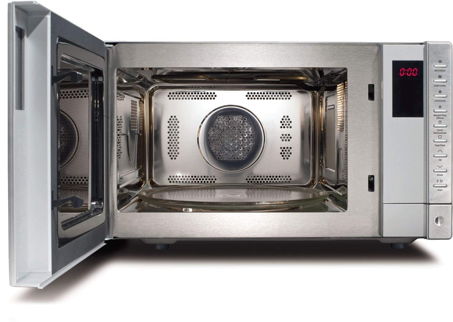 Caso Minibackofen 3354, Heißluft, Grill, 2500W, 25L Edelstahl, Touch-Display