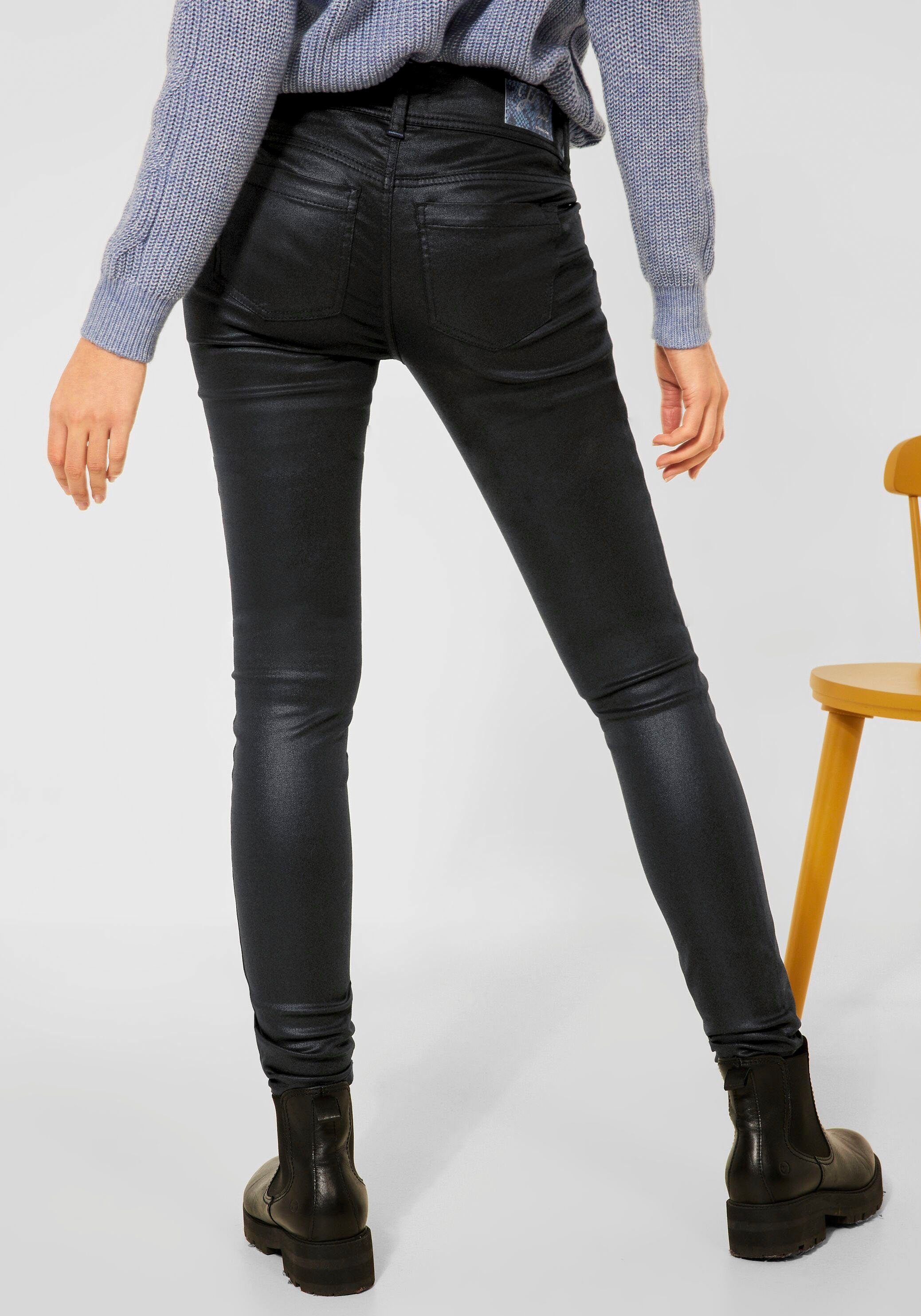 Damen Jeans STREET ONE Slim-fit-Jeans Style York im 4-Pocket-Style