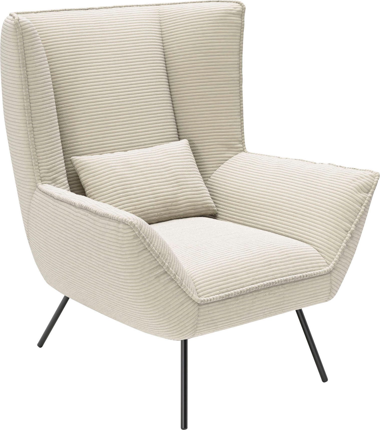 Home affaire Sessel Kilrea Relaxsessel, Ohrensessel, Extra hohe Rückenlehne