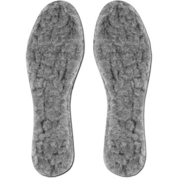 Pro Home Einlegesohlen Lammflor Schuheinlagen (1-tlg), Fußbett (Zuschneidbar) für alle Altersklassen geeignet, bequeme und atmungsaktive Schuheinlagesohlen