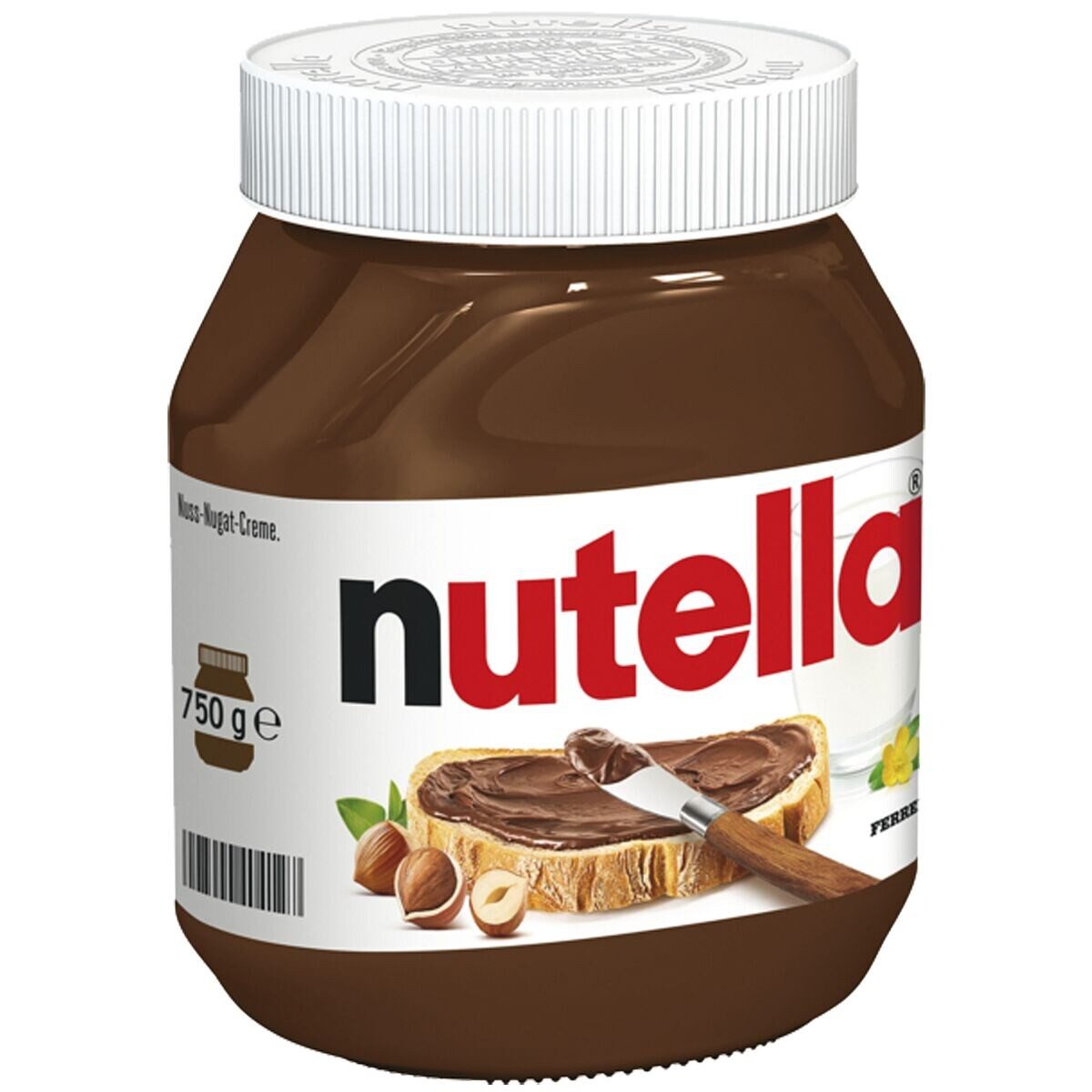 nutella Schokoaufstrich Nougatcreme nutella®, 750 g