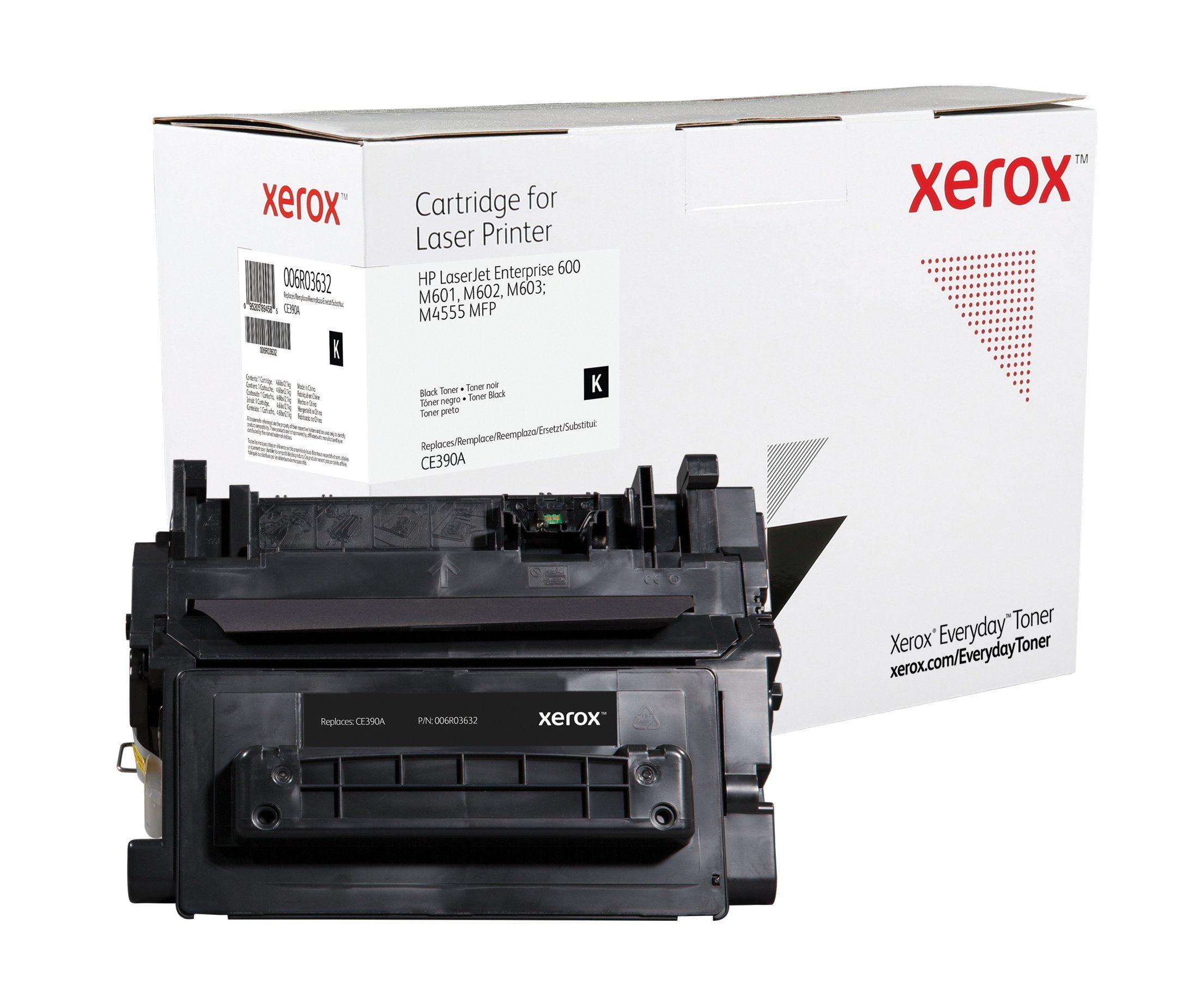 Xerox Tonerpatrone Everyday Schwarz Toner kompatibel mit HP 90A (CE390A)