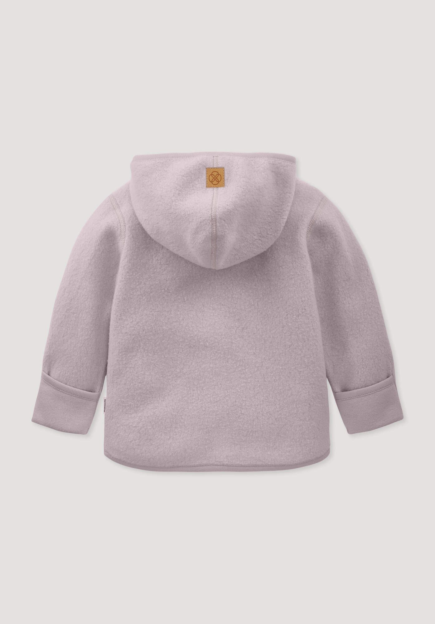 Hessnatur Fleecejacke aus reiner Bio-Baumwolle (1-St)