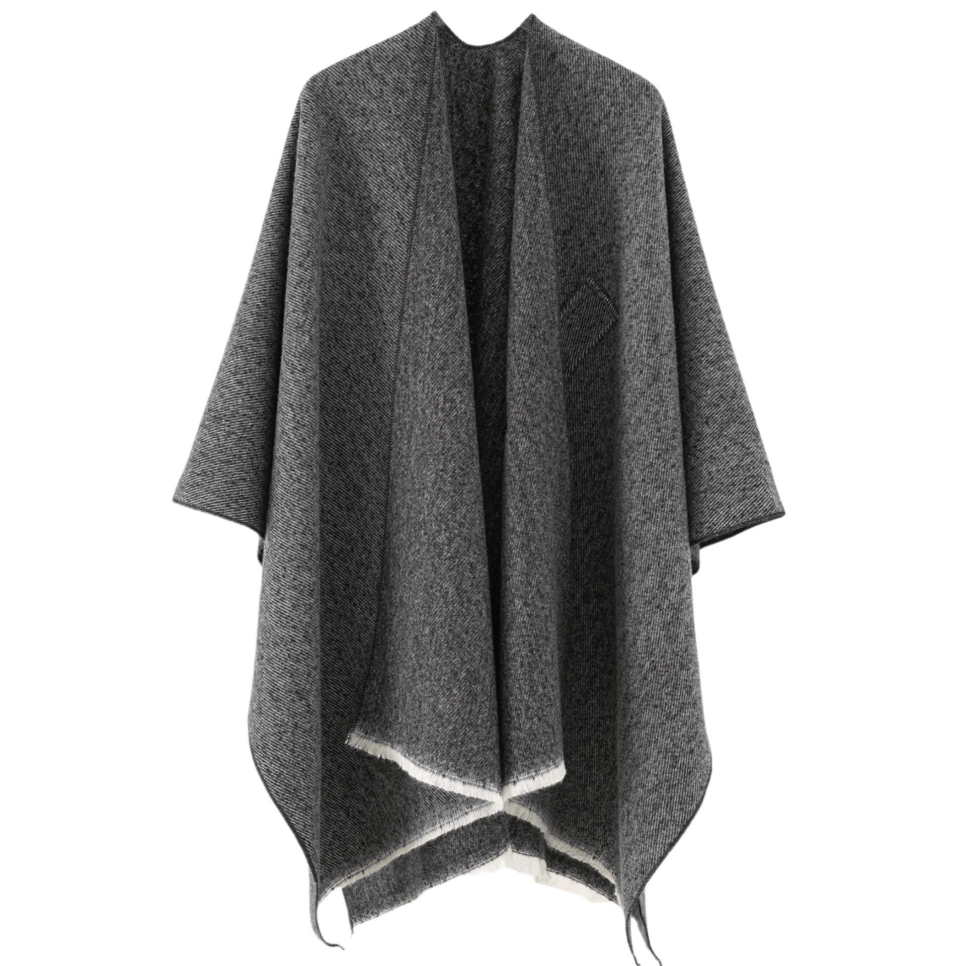ibettertec Halstuch Poncho, Damen warmer Schal,Cape, günstig online kaufen