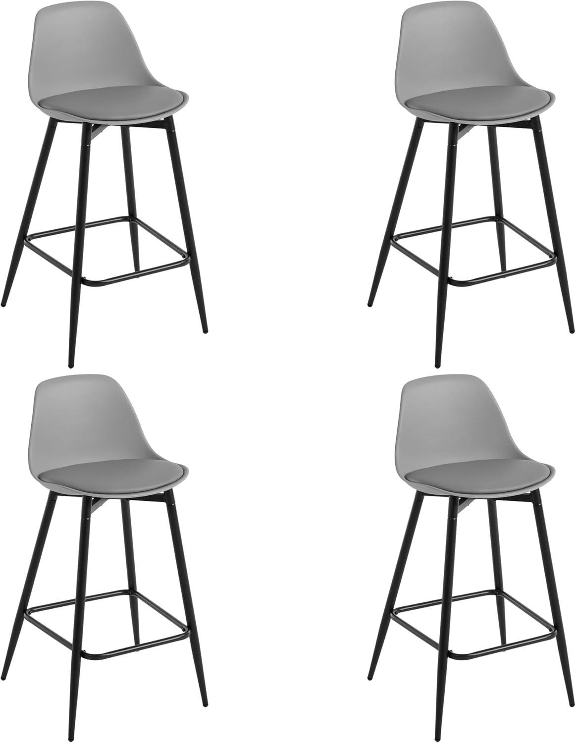 Klihome Barhocker (4 St), hoher Hocker günstig online kaufen