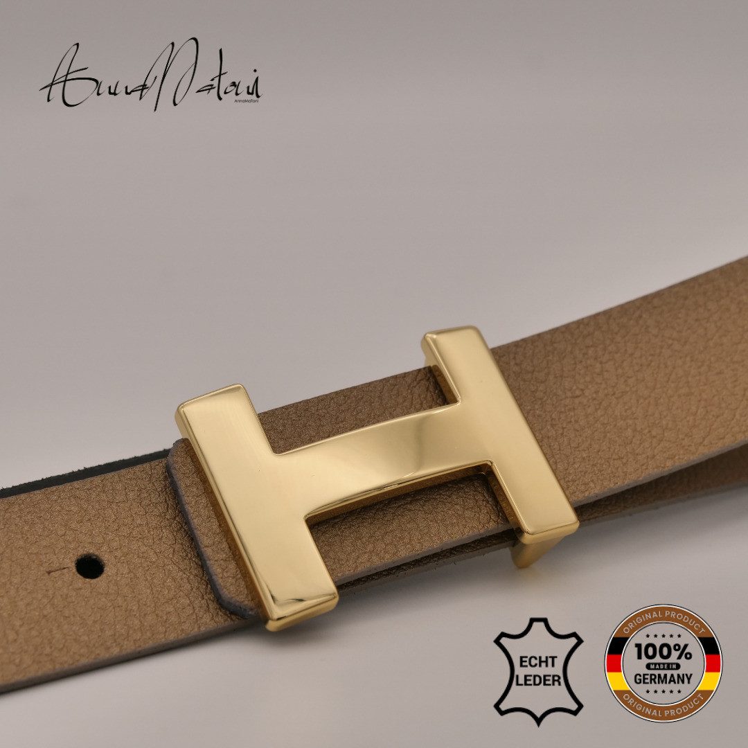 AnnaMatoni Ledergürtel AnnaMatoni Ledergürtel Goldi Ledergürtel Goldi günstig online kaufen