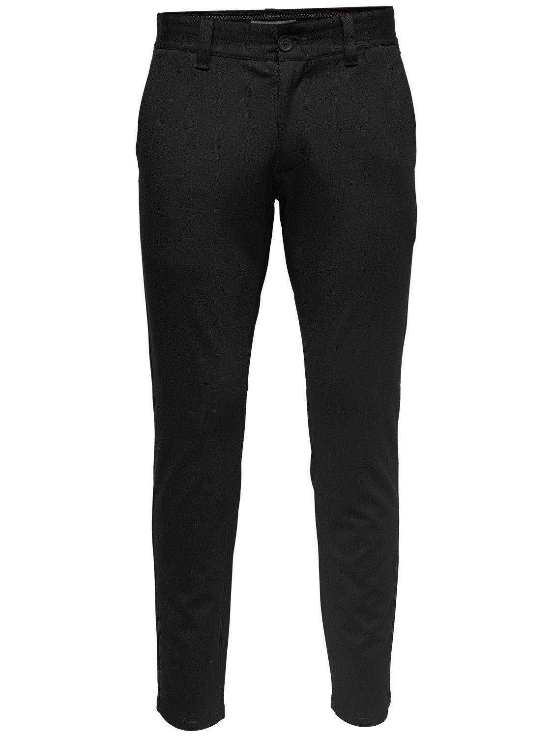 ONLY & SONS 22010209 Stretch Black mit ONSMARK Chinohose