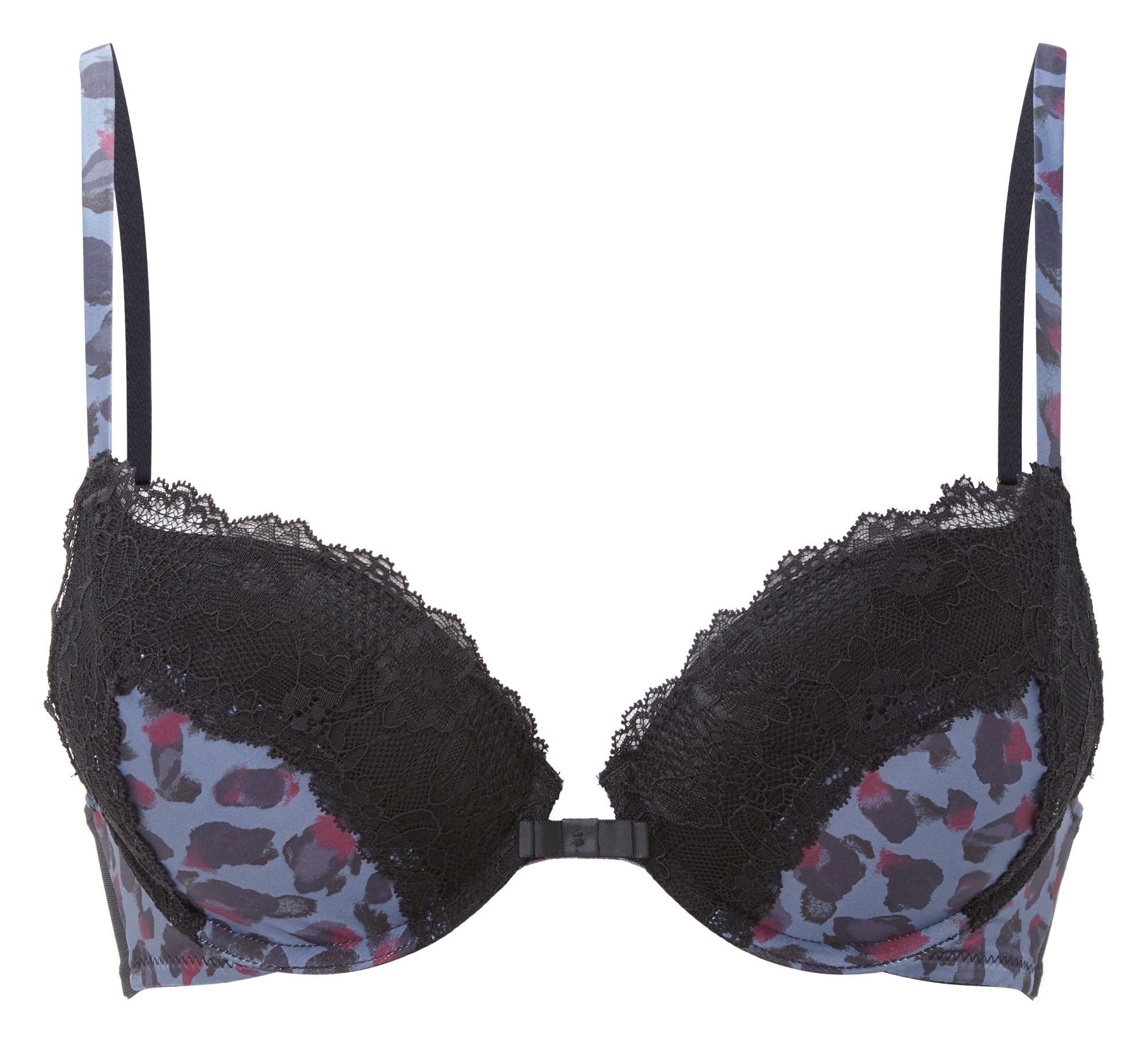 Gossard Dekolleté-BH Wild Push-Up BH Animal Print (Push-Up, 1-tlg., Satin) verführerisch sexy