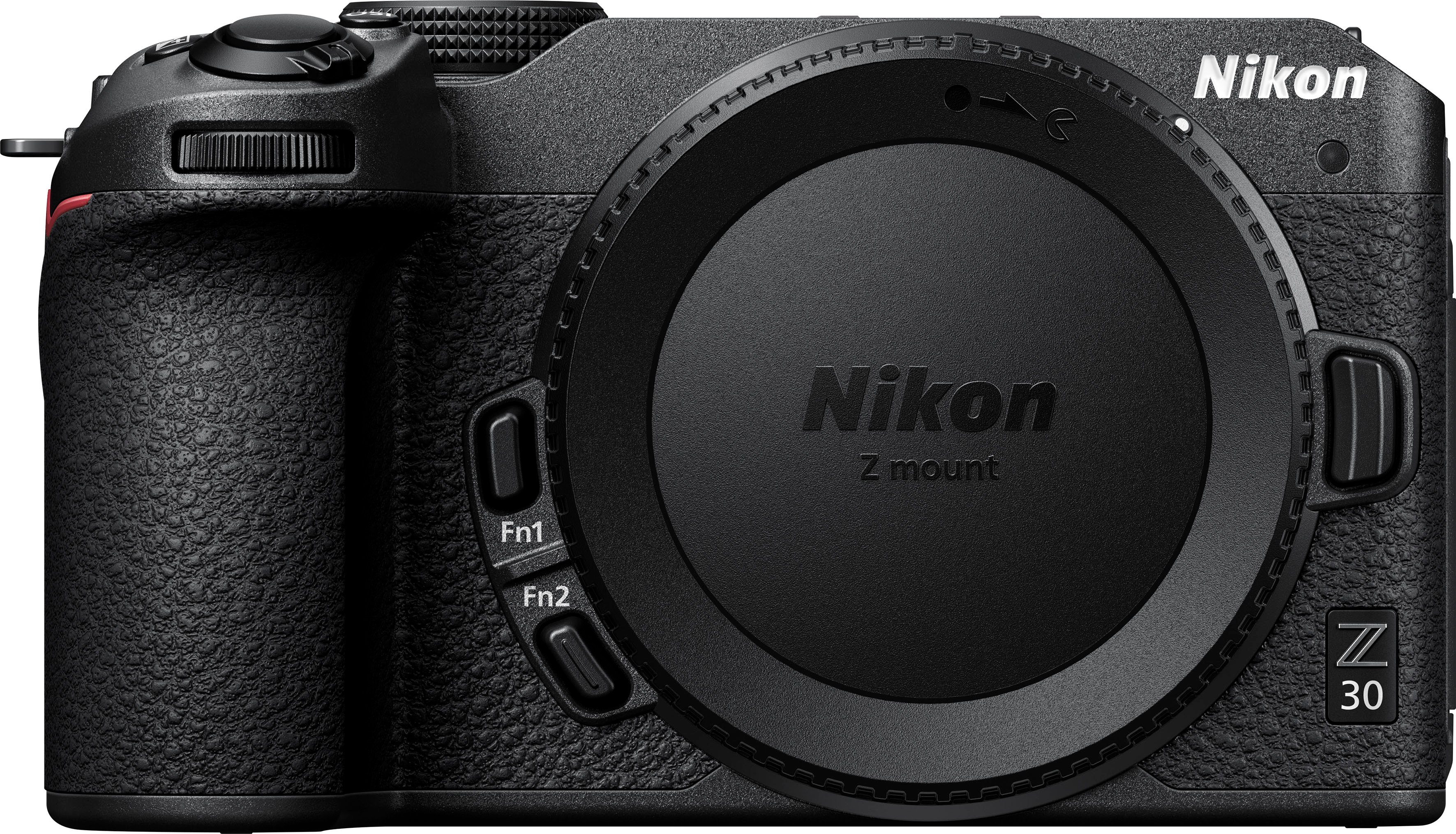 Nikon Kit Z 30 + 16–50 + 50–250 VR Systemkamera (NIKKOR Z DX 16–50 mm 1:3,5–6,3 VR, NIKKOR Z DX 50–250 mm 1:4,5–6,3 VR, 20,9 MP, Bluetooth, WLAN (Wi-Fi)