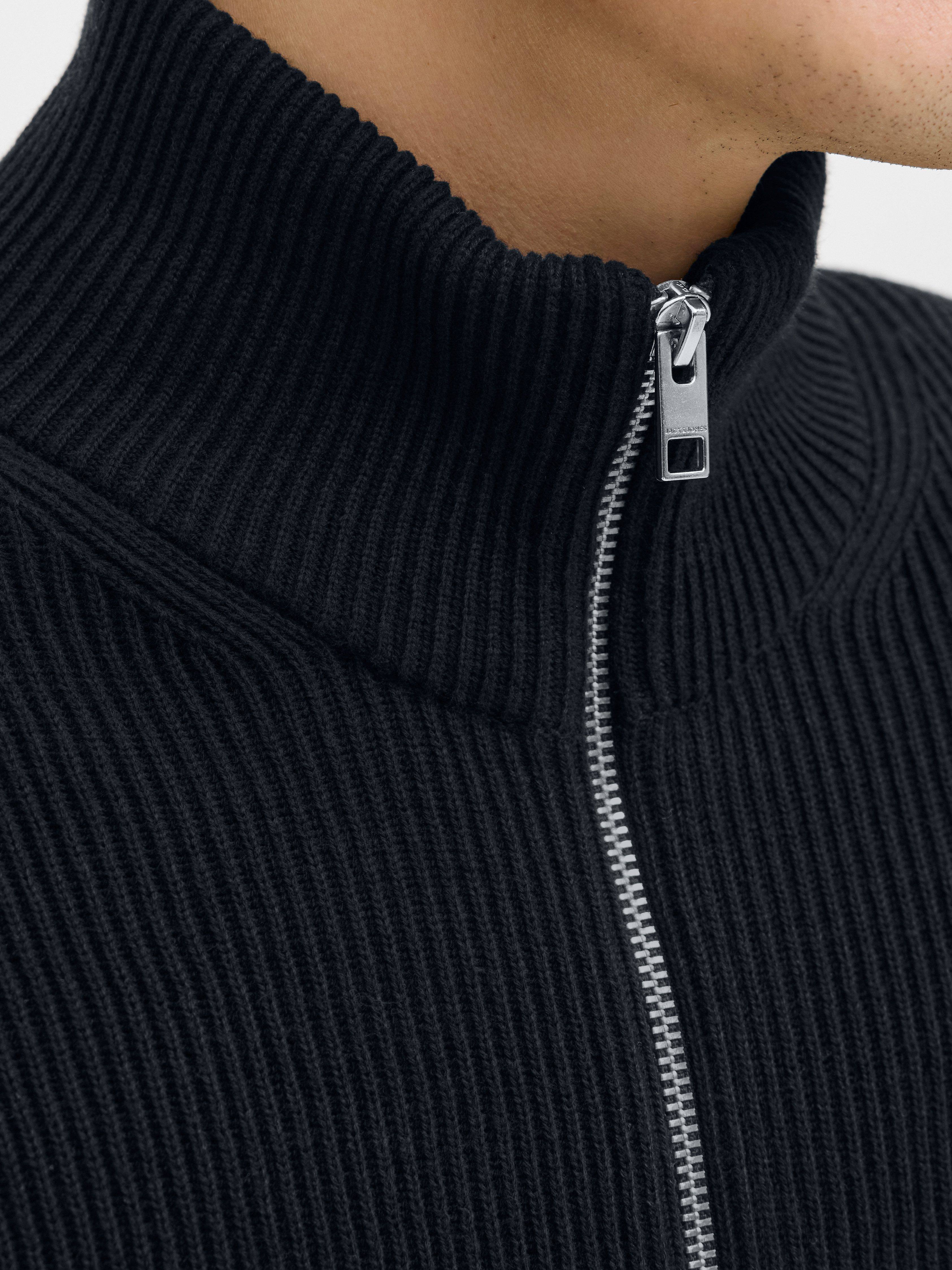 Jack & Jones Strickjacke JJEPERFECT KNIT ZIP CARDIGAN SN