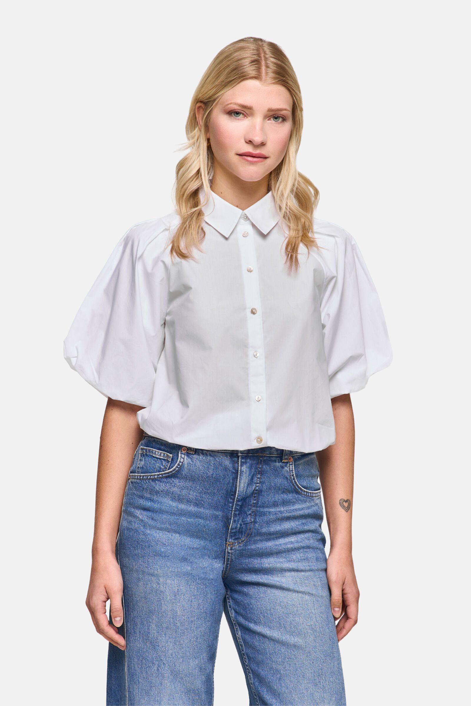 Klassische Bluse