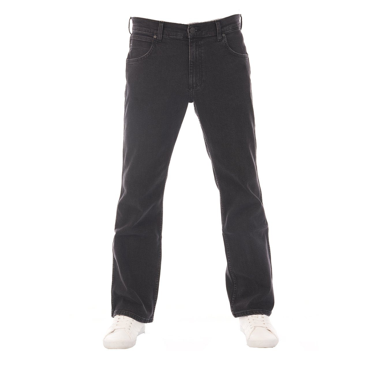 Wrangler Bootcut-Jeans Herren Jeanshose Jacksville Boot Cut Denim Hose mit günstig online kaufen