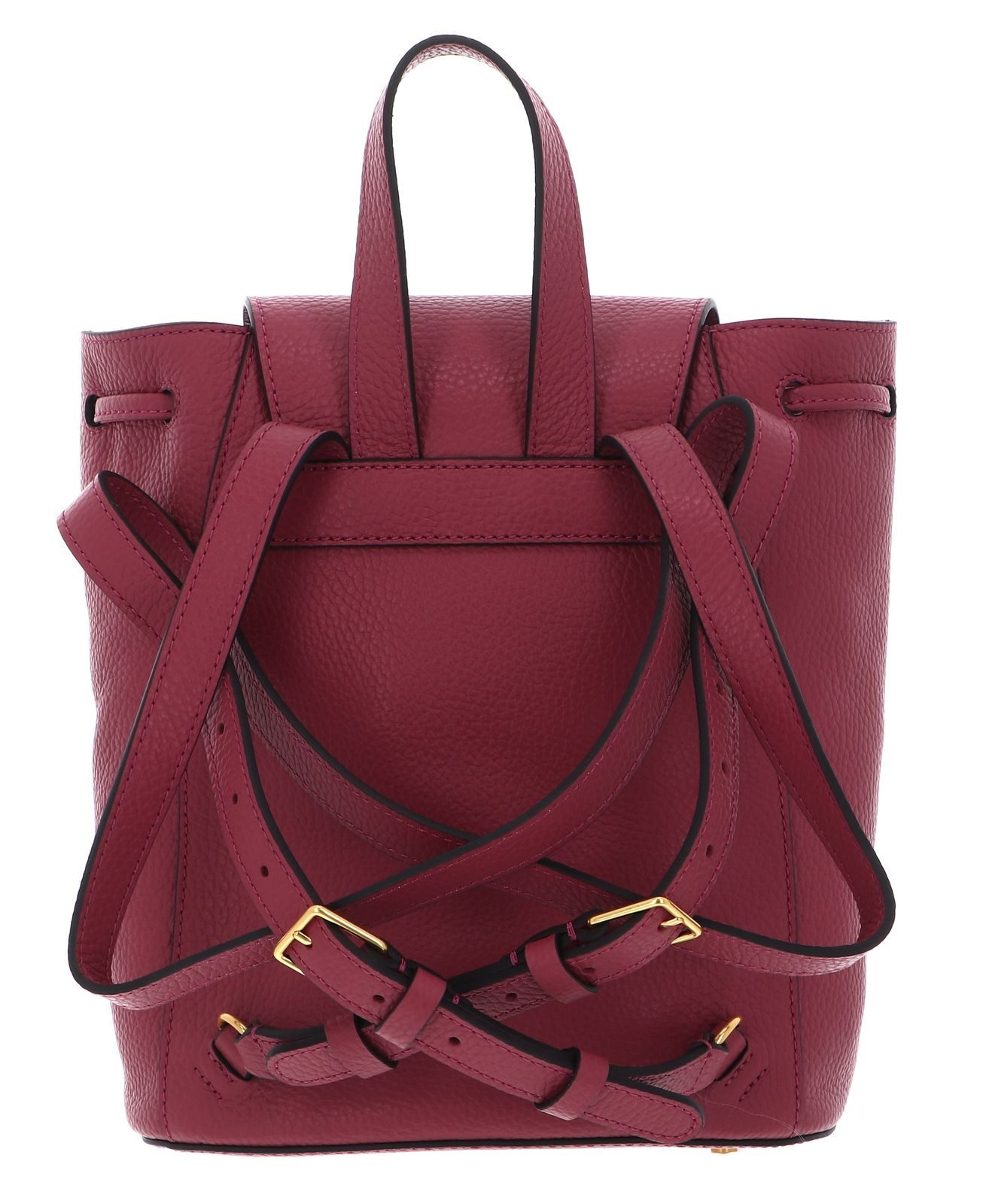 COCCINELLE Rucksack Grained Leather Backpack, aus echtem Rindsleder