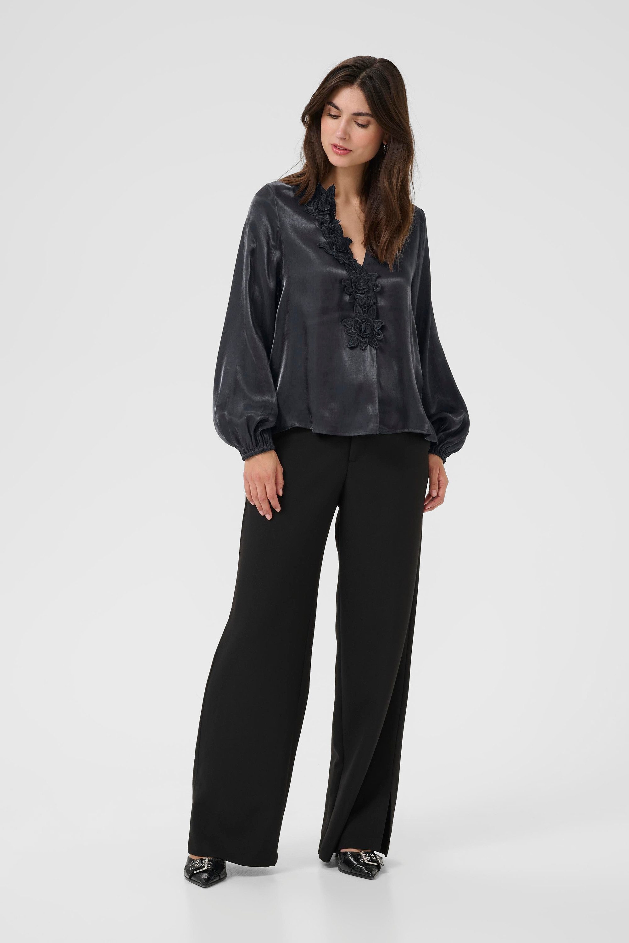 Culture Langarmbluse Langarm-Bluse CUfiola