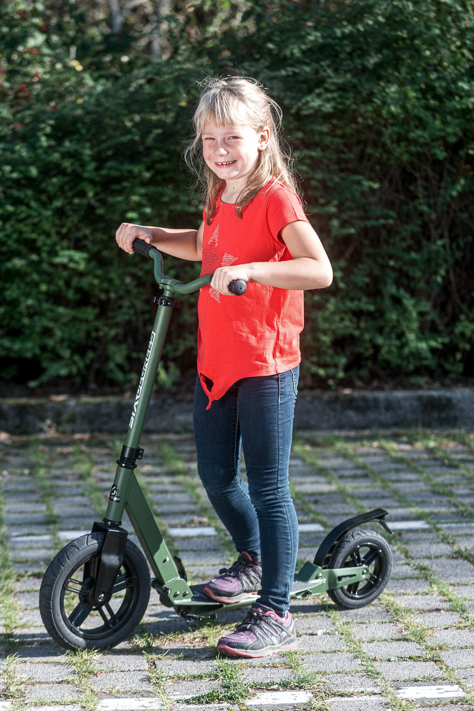 SIX DEGREES Scooter Aluminium Scooter All Terrain 300/205 mm – Bild 5 von 5