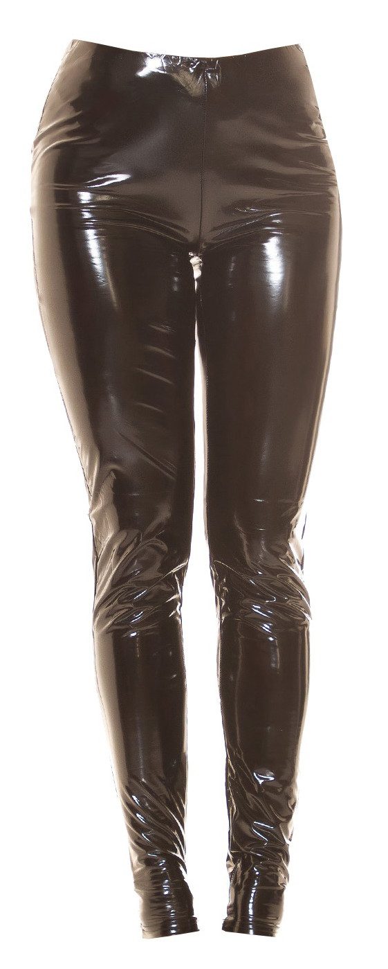 Koucla Leggings Hose in Latex-Optik, Wetlook günstig online kaufen