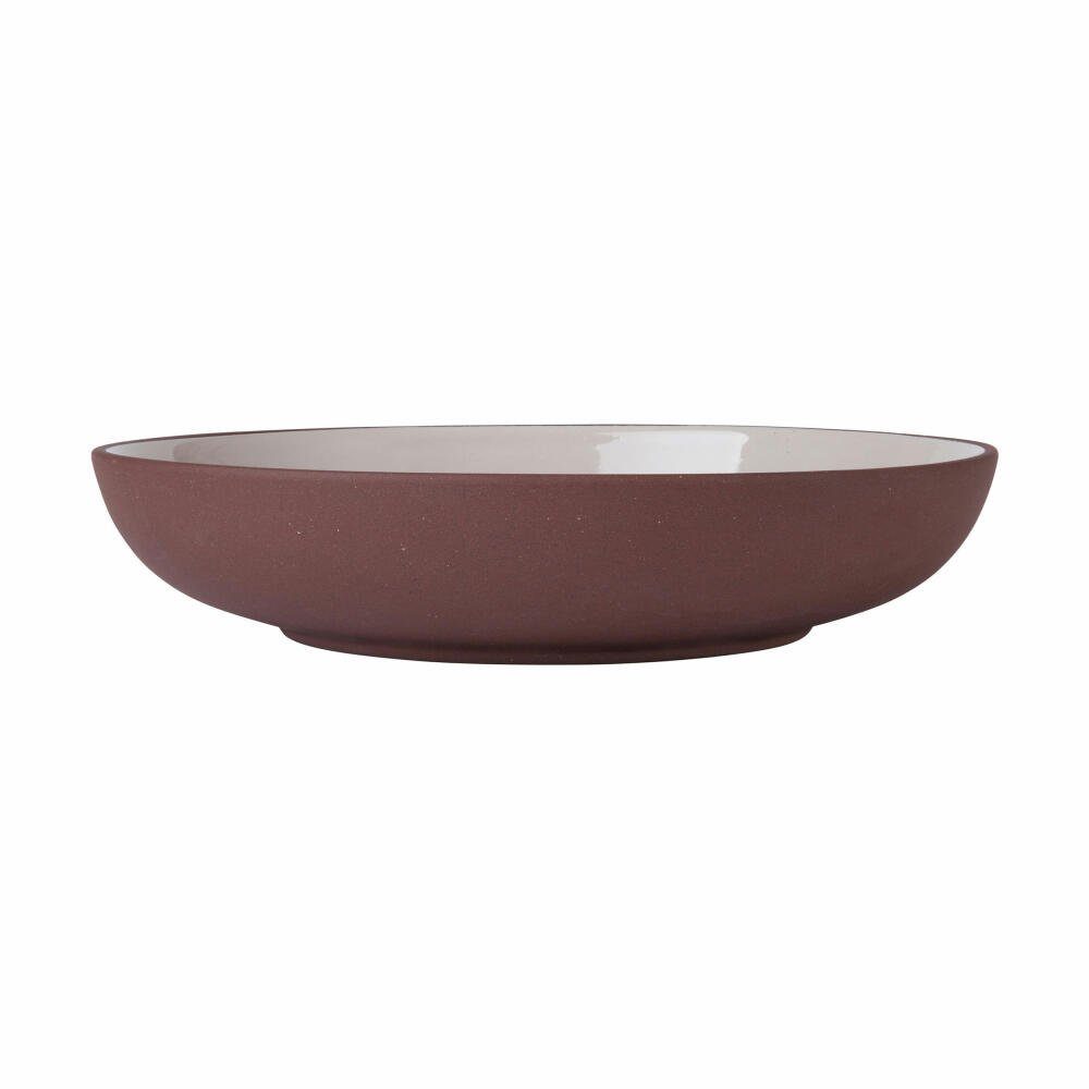 Maxwell & Williams Schüssel Sienna flach Beige, 22 x 4.5 cm, Keramik