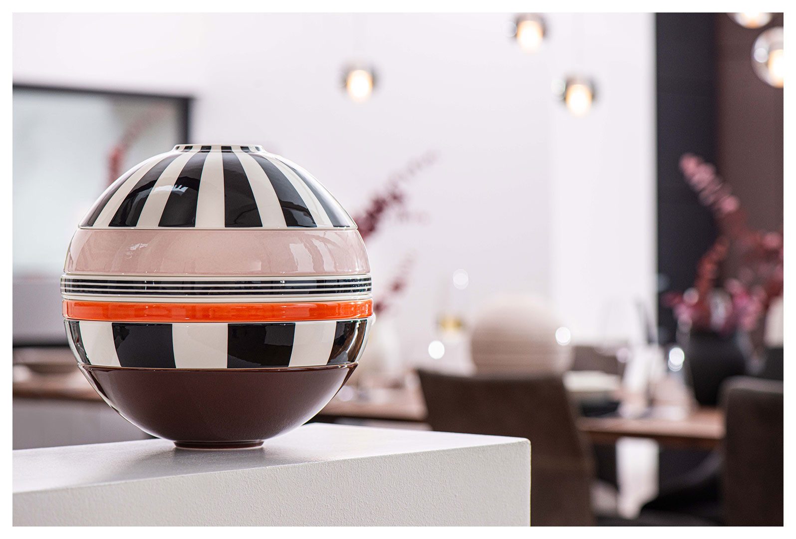 Villeroy & Boch Geschirr-Set Iconic La Boule memphis Ø 24 cm, Premium Porcelain