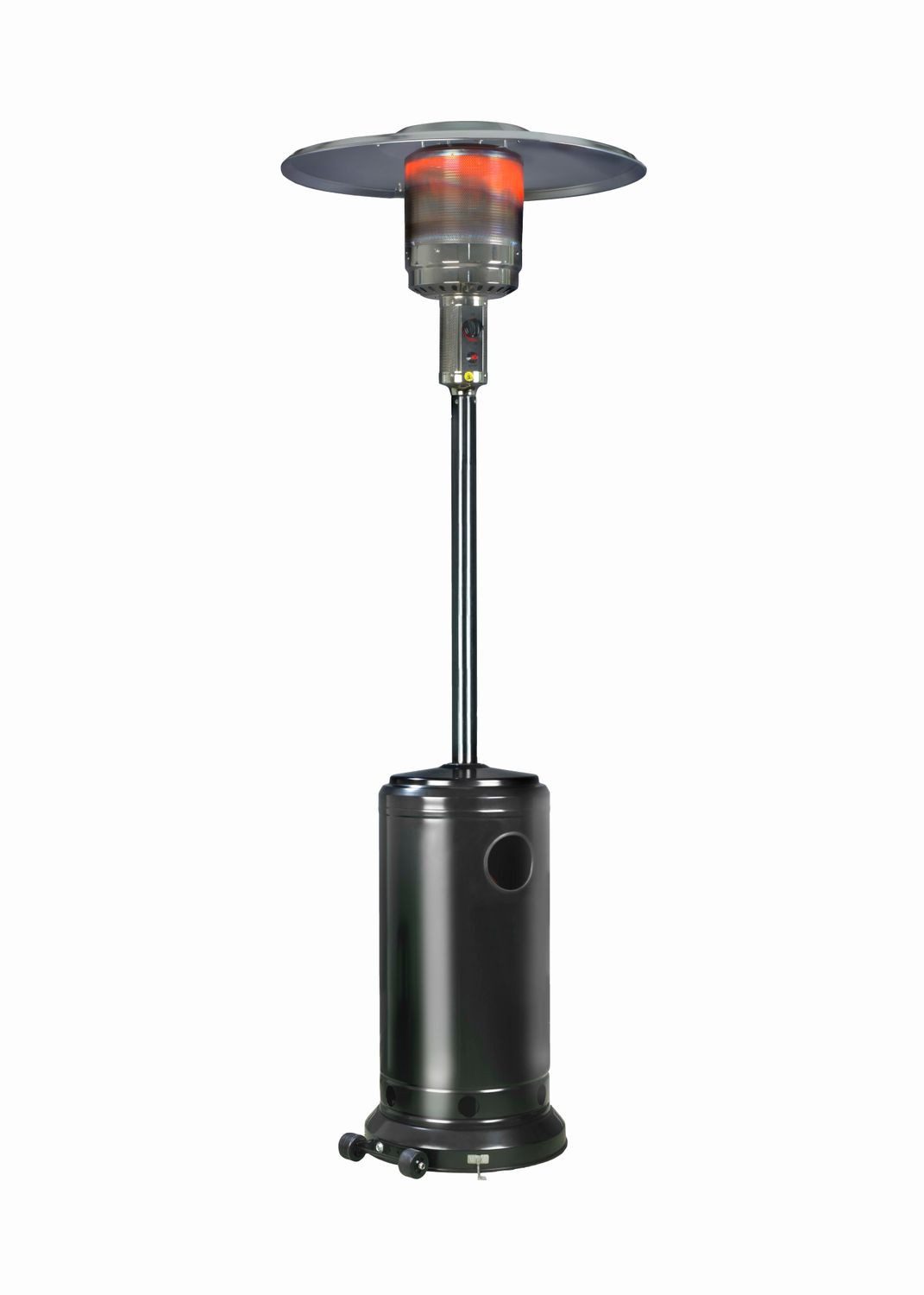 Saro Terrassenstrahler Gasheizstrahler-THG 14000 Patioheater, mit Schutzgitter, Schwarz