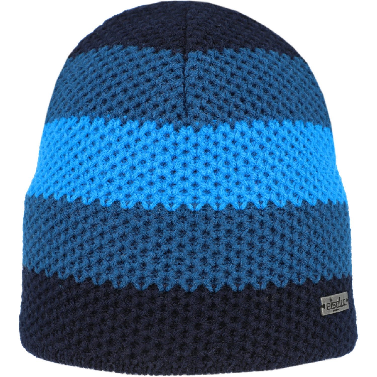 Eisglut Strickmütze für Kinder Eddiekids dreifarbige