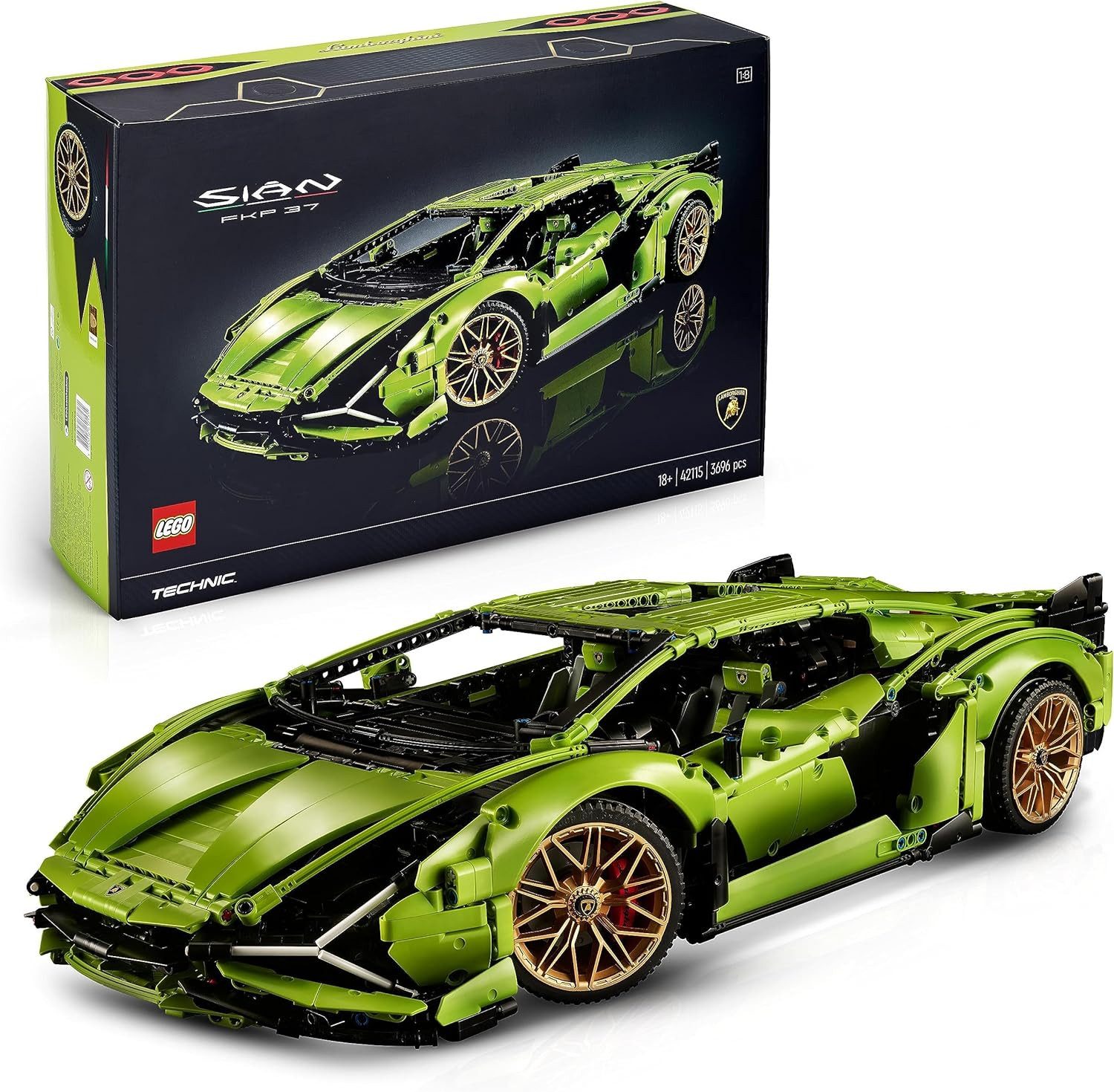 LEGO® Technic - Lamborghini Sián FKP 37 Car Model Kit (42115) Konstruktions günstig online kaufen