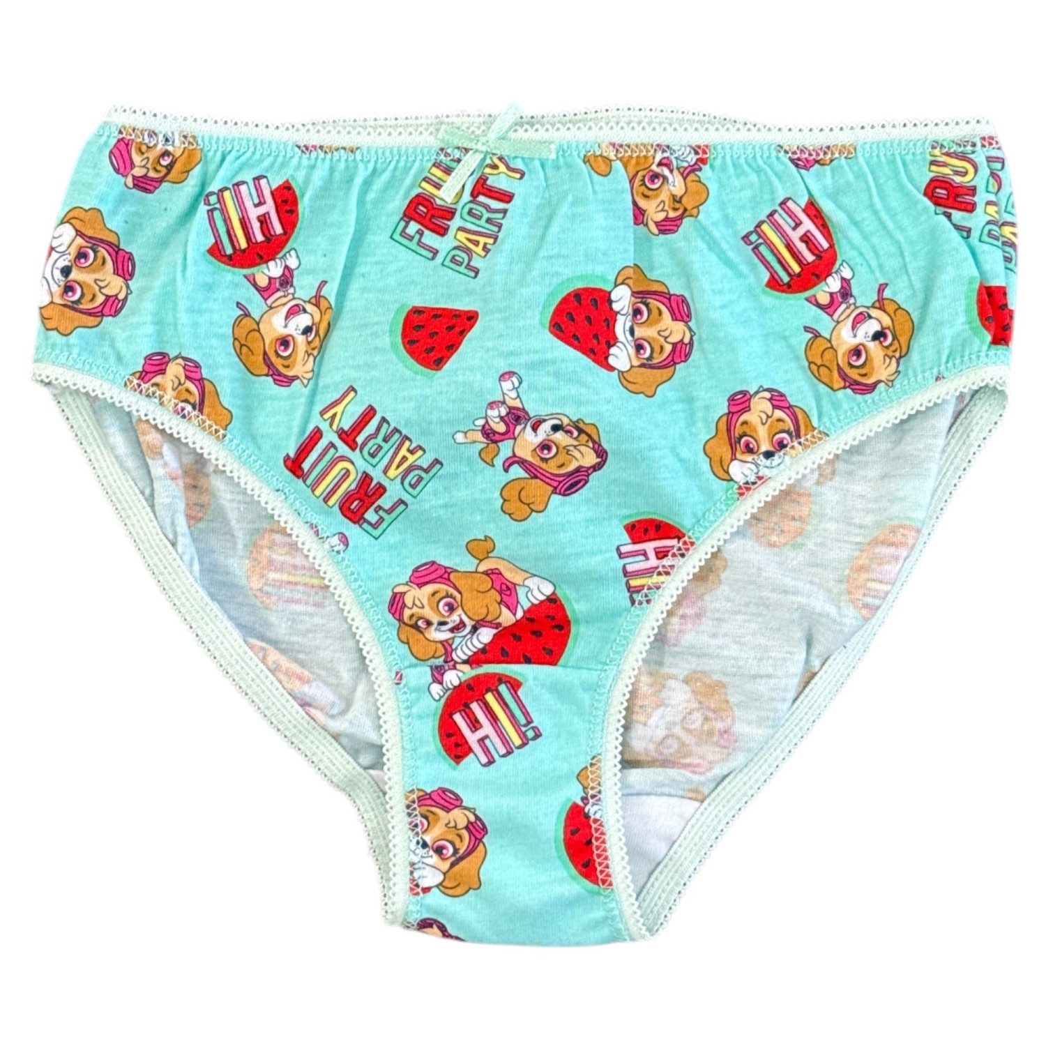 PAW PATROL Panty 3er Pack Kinder Unterhose Mädchen Unterwäsche Slip Gr. 98/104 (3er-Pack)