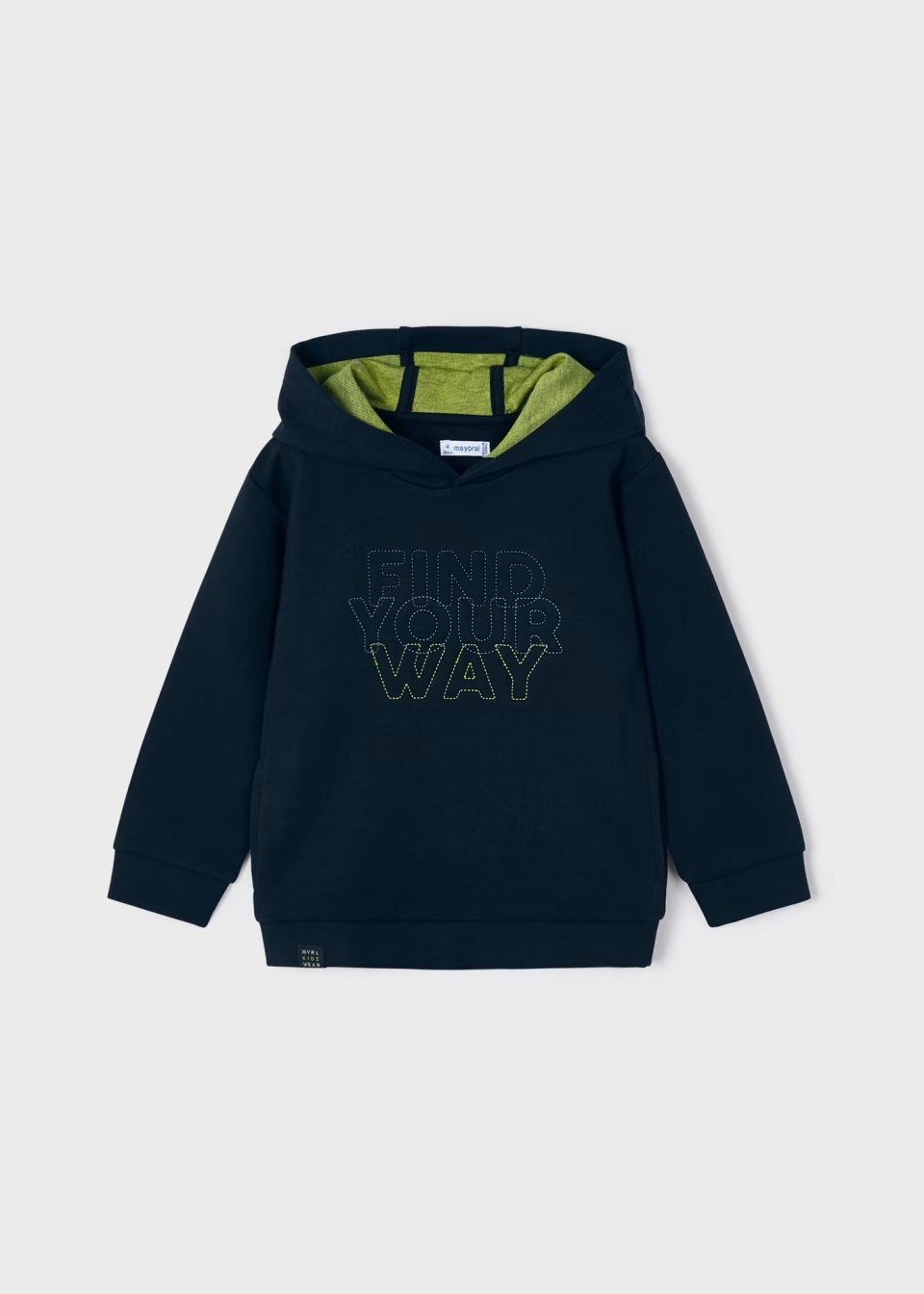 Mayoral Kapuzenshirt Kapuzen-Sweatshirt Kontraste Jungen(442835)