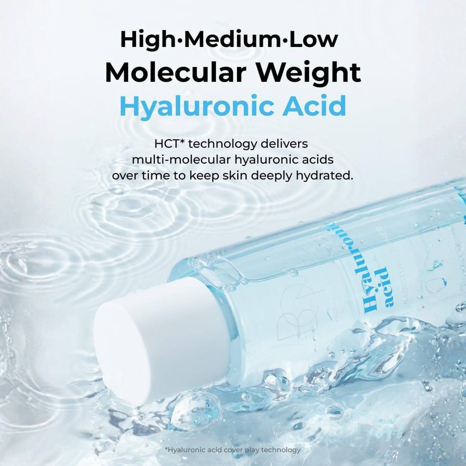 Beauty of Majesty Toner Hyaluronic Acid Moisture Toner 200ml – Feuchtigkeitstoner mit 5-facher Hyaluronsäure, 72-Stunden-Hydration, Ceramide & Panthenol, leichter koreanischer Toner für empfindliche Haut