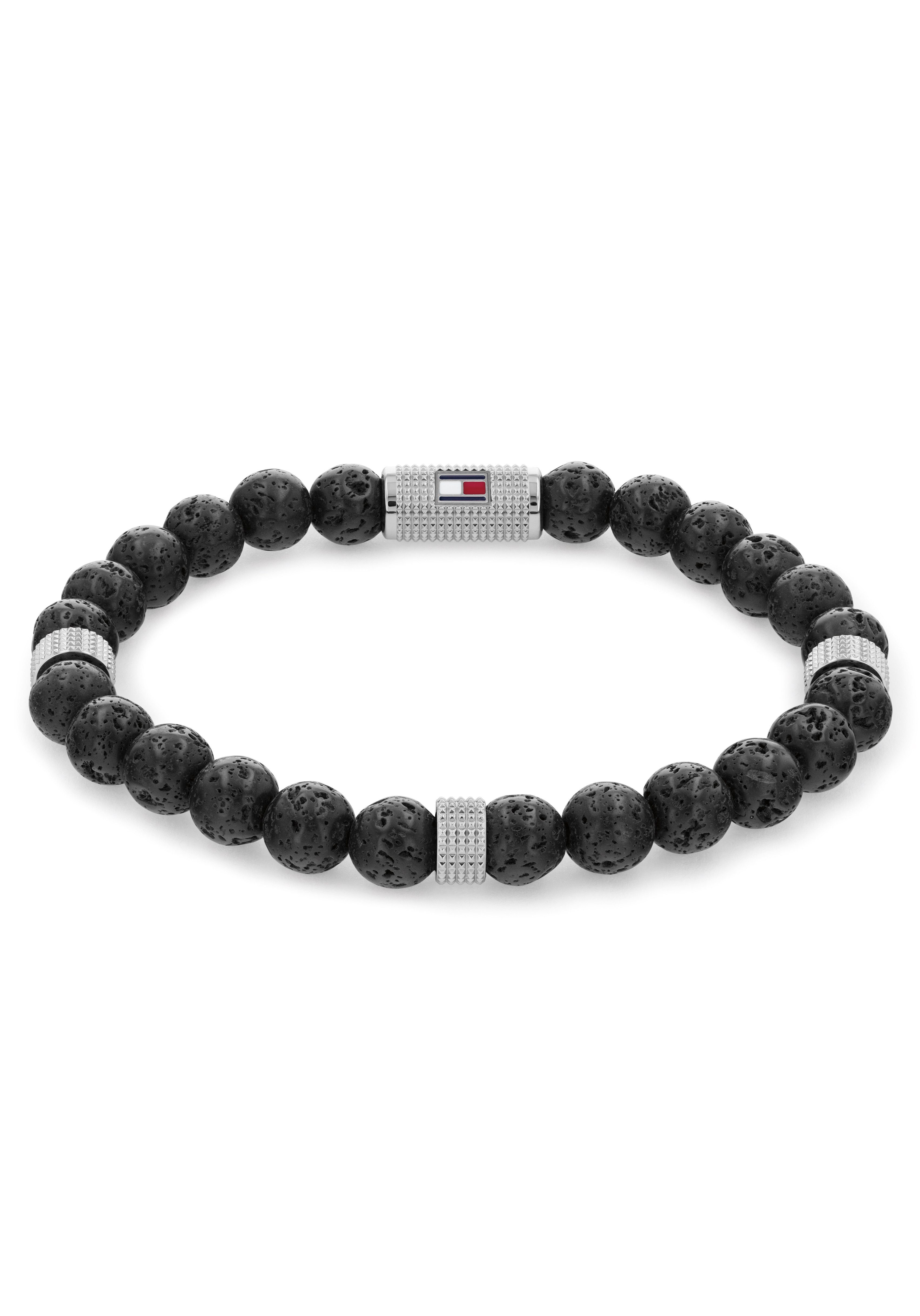 Tommy Hilfiger Armband Schmuck Edelstahl Armschmuck, mit Lavastein oder Sod günstig online kaufen