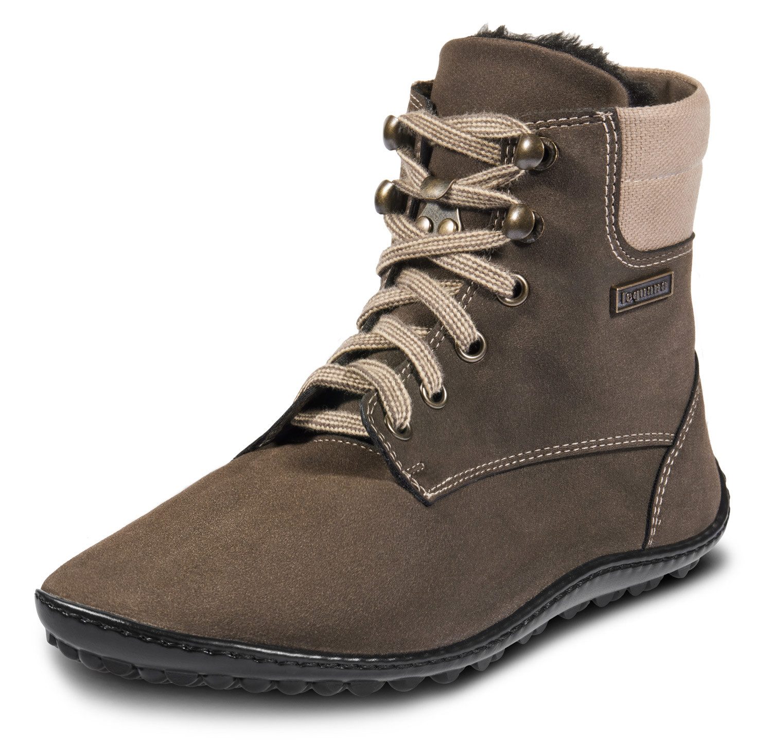 Leguano Leguano Icebare - warm gefütterter Damen und Herren Winter Barfußschuh