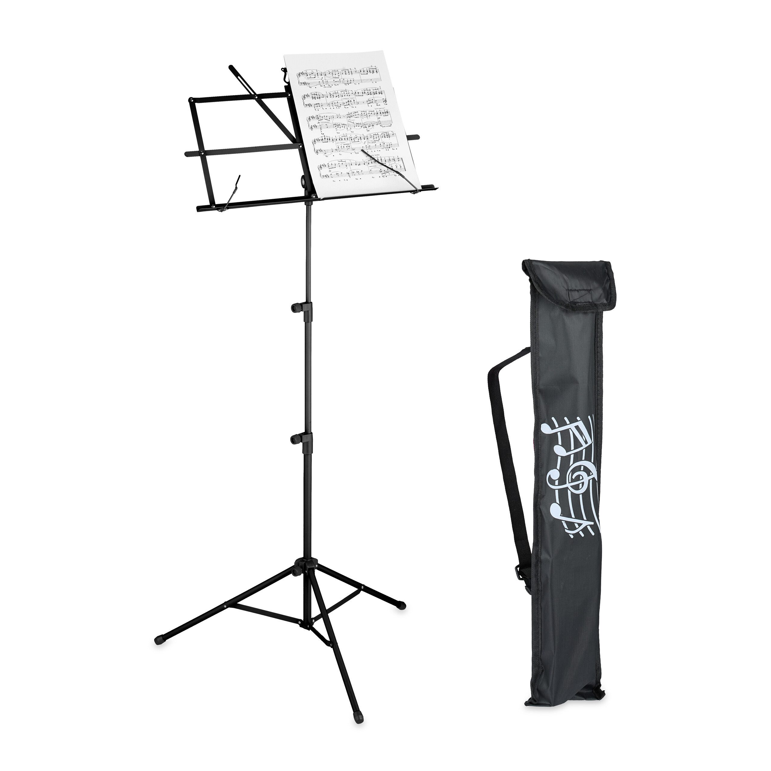 Musikinstrumentenständer Notenständer klappbar