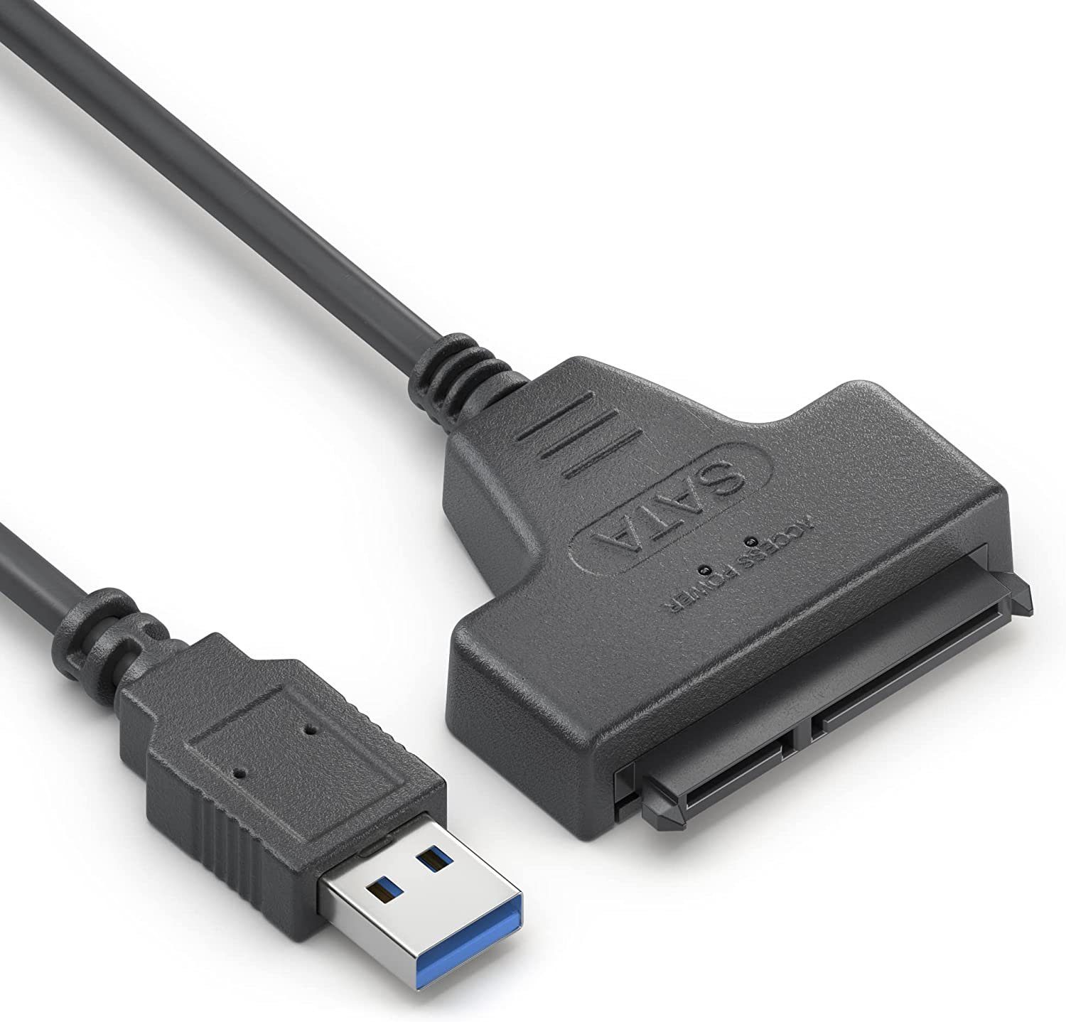 conecto conecto, USB 3.0 auf SATA Adapter, Konverter für 2.5 Zoll Festplatten/ USB-Kabel