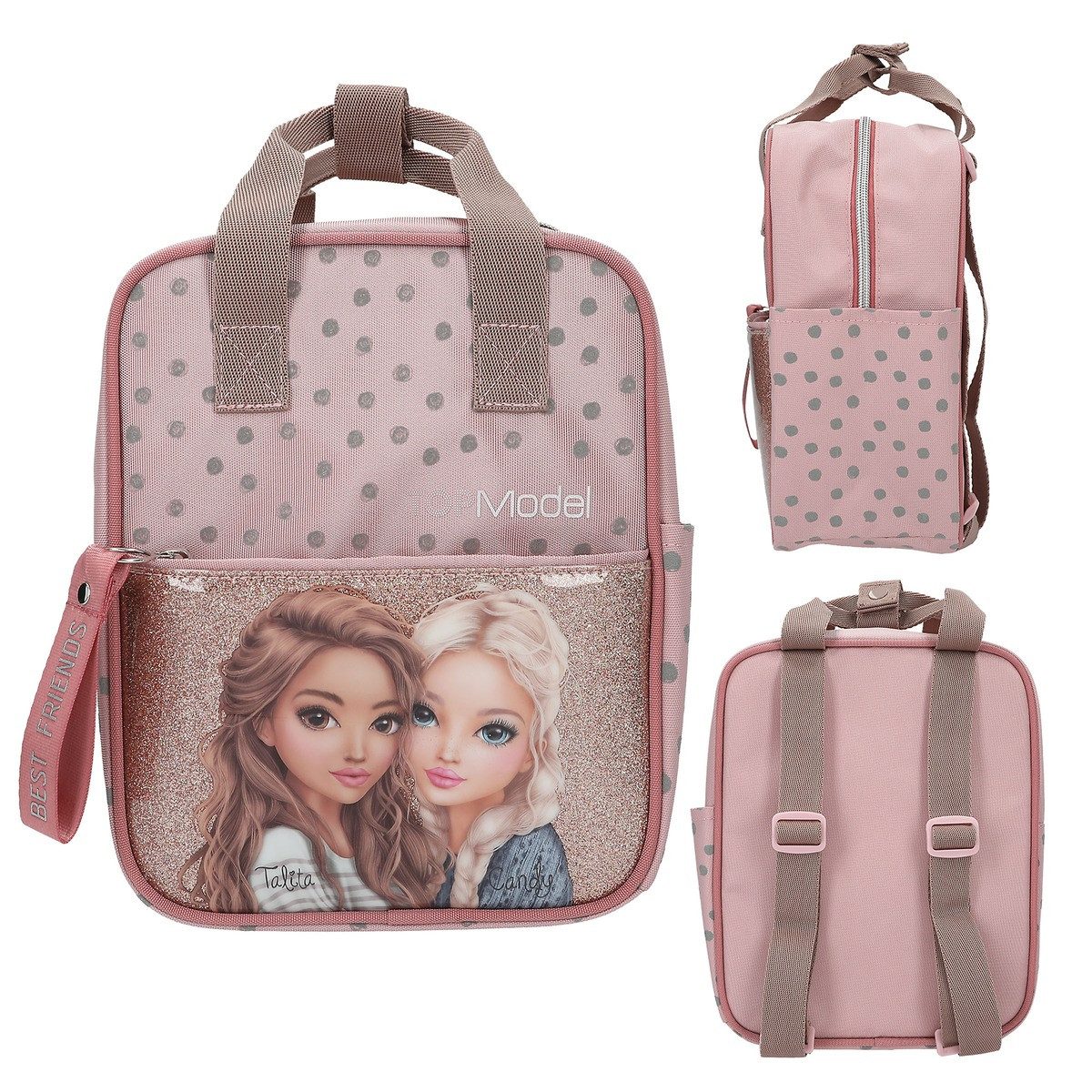Depesche Rucksack DEPESCHE TOPModel Rucksack Dots rosa