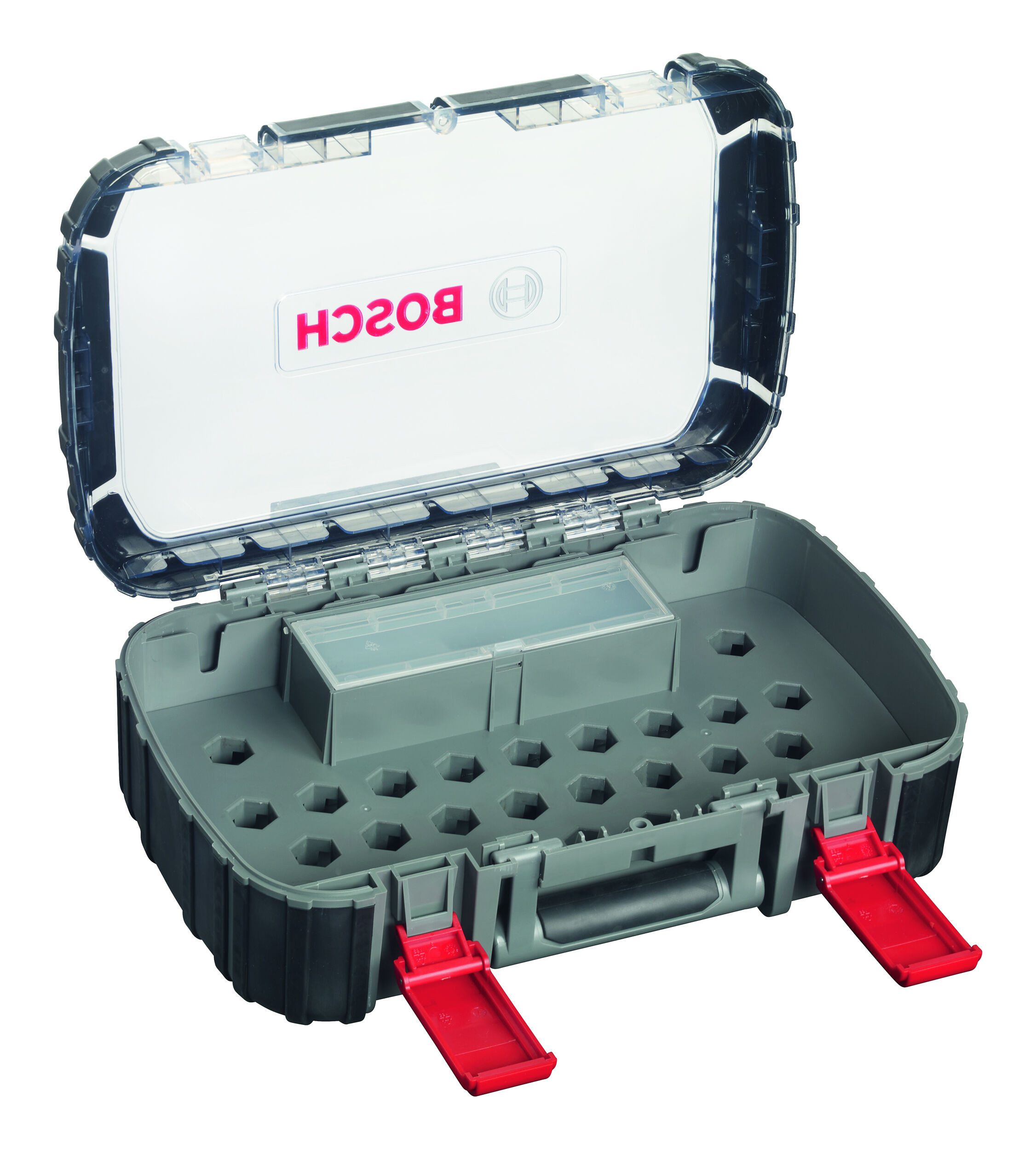 BOSCH Werkzeugkoffer, Leerer Lochsägen-Set-Koffer für individuelle Bestückung