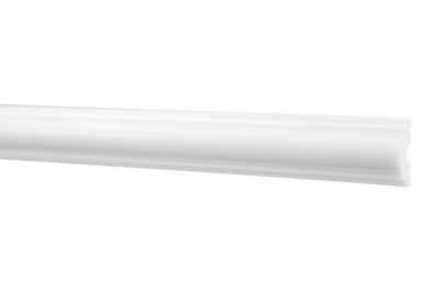 marbet design Eckprofil »HW-1«, 2 Meter Flachleiste hartes Styropor Decke stabil weiß Stuckprofil Zierleiste leicht dekorativ HXPS 11x22mm
