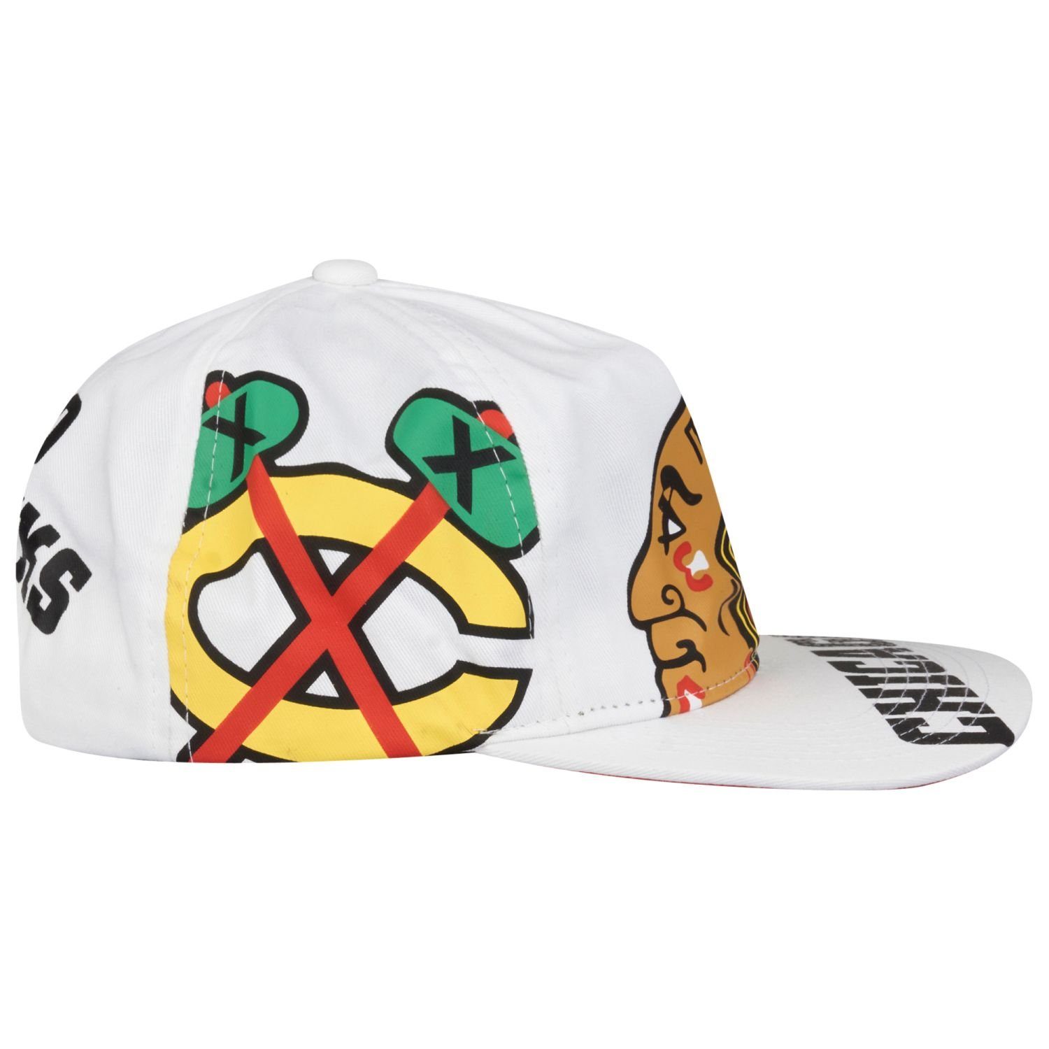 Mitchell & Chicago Unstructured Blackhawks DEADSTOCK Snapback Cap Ness
