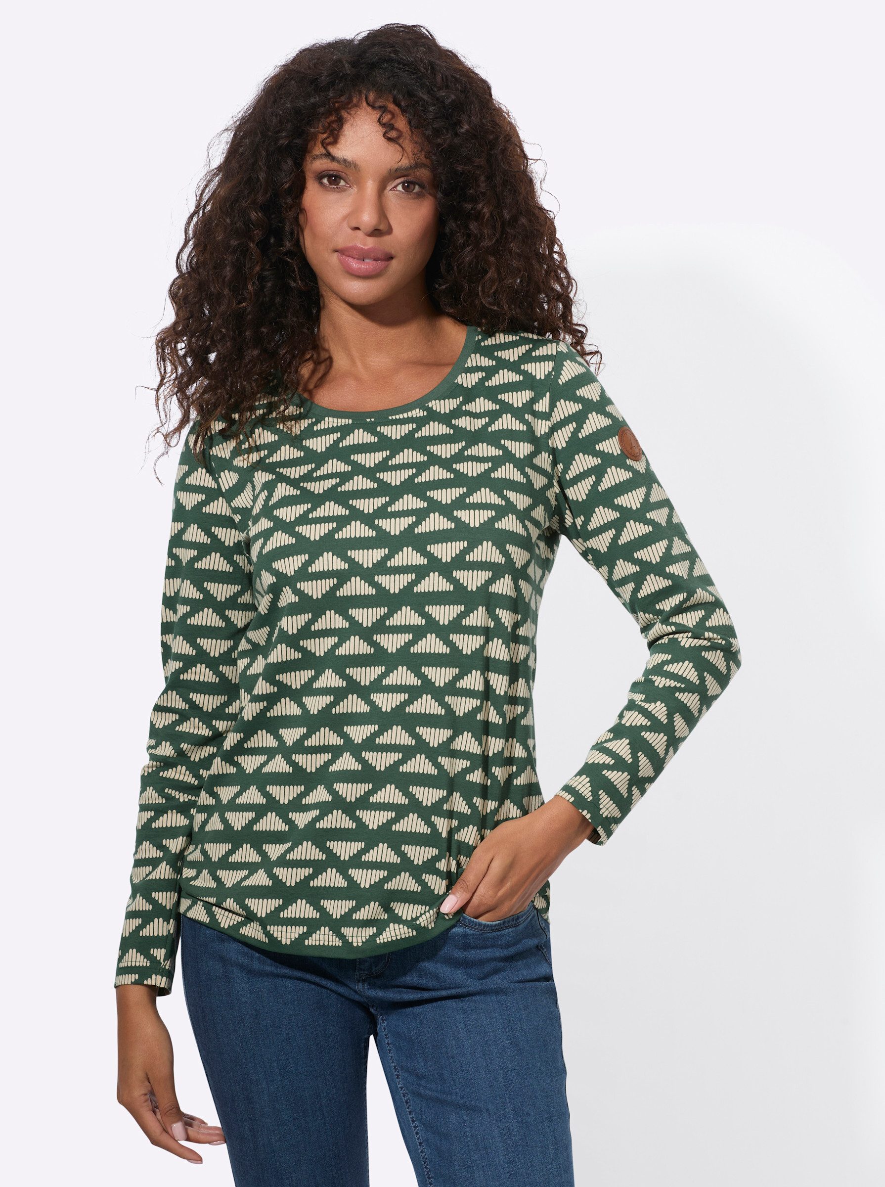 T-Shirt Langarm-Shirt Langarm