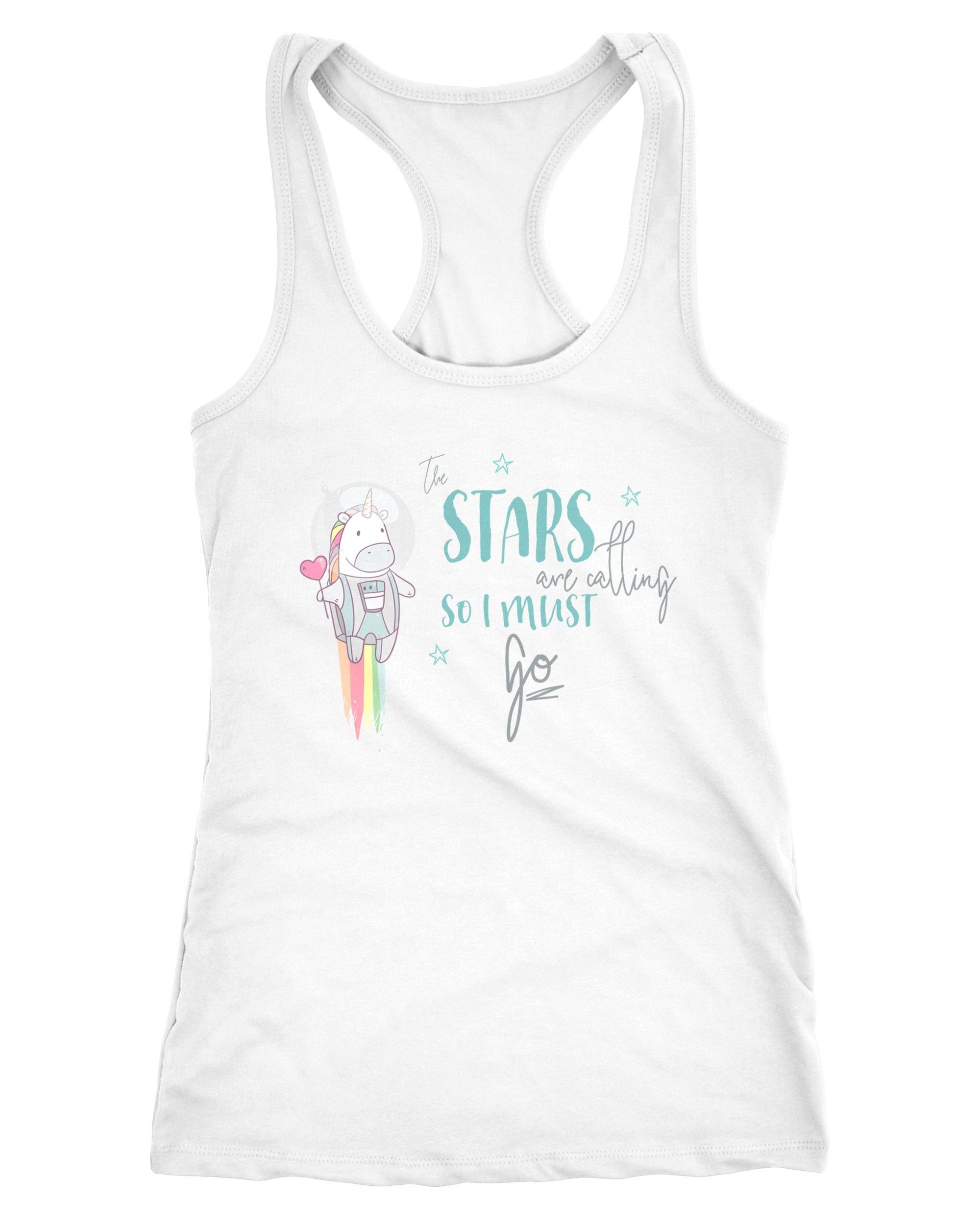 MoonWorks Tanktop Damen Tanktop Astronaut Einhorn günstig online kaufen