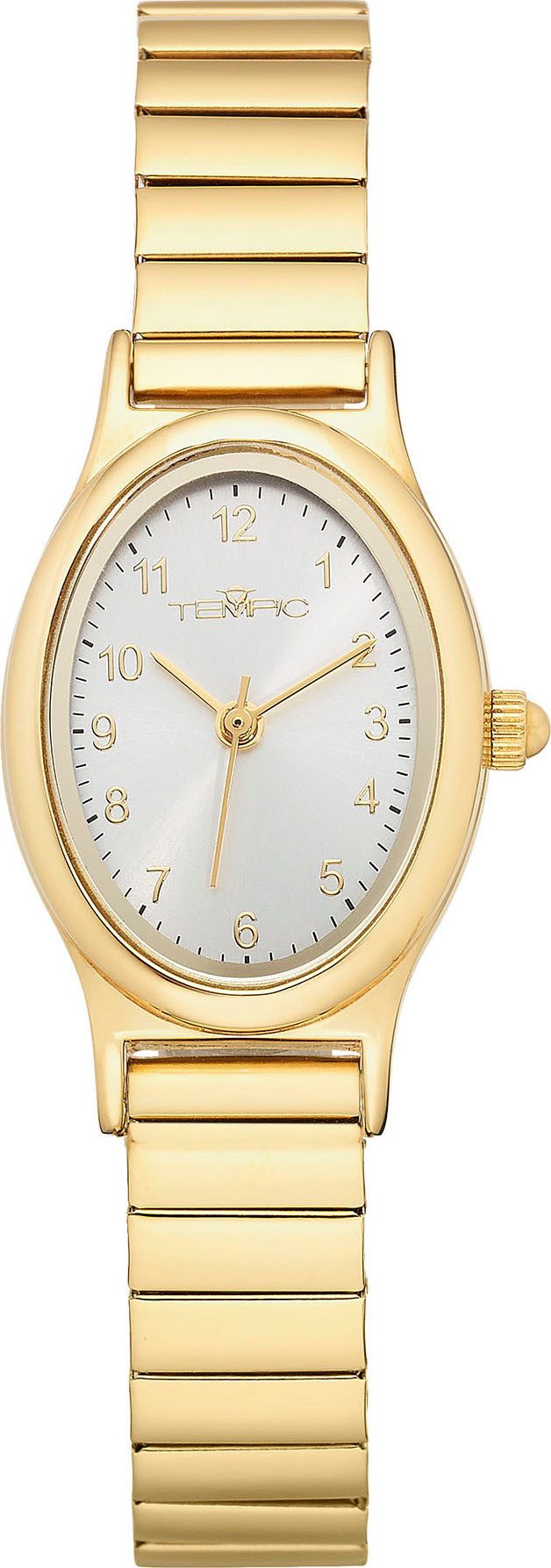 Tempic Quarzuhr, Armbanduhr, Damenuhr, Edelstahlarmband, analog, Flexband, günstig online kaufen