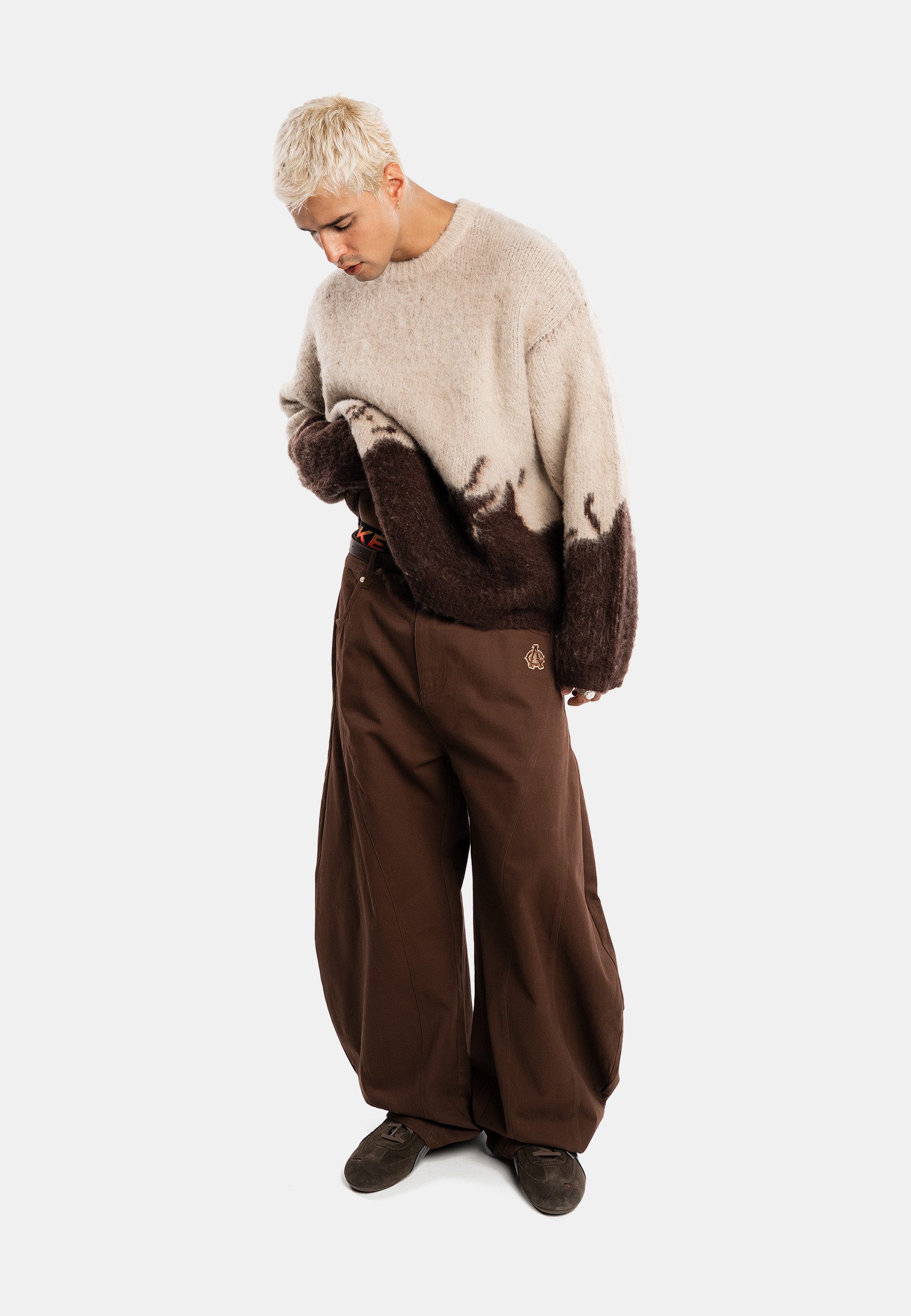 Another Cotton Lab Sweater Another Cotton Lab Another Fluffy Knit Sweater (1-tlg) – Bild 5 von 5