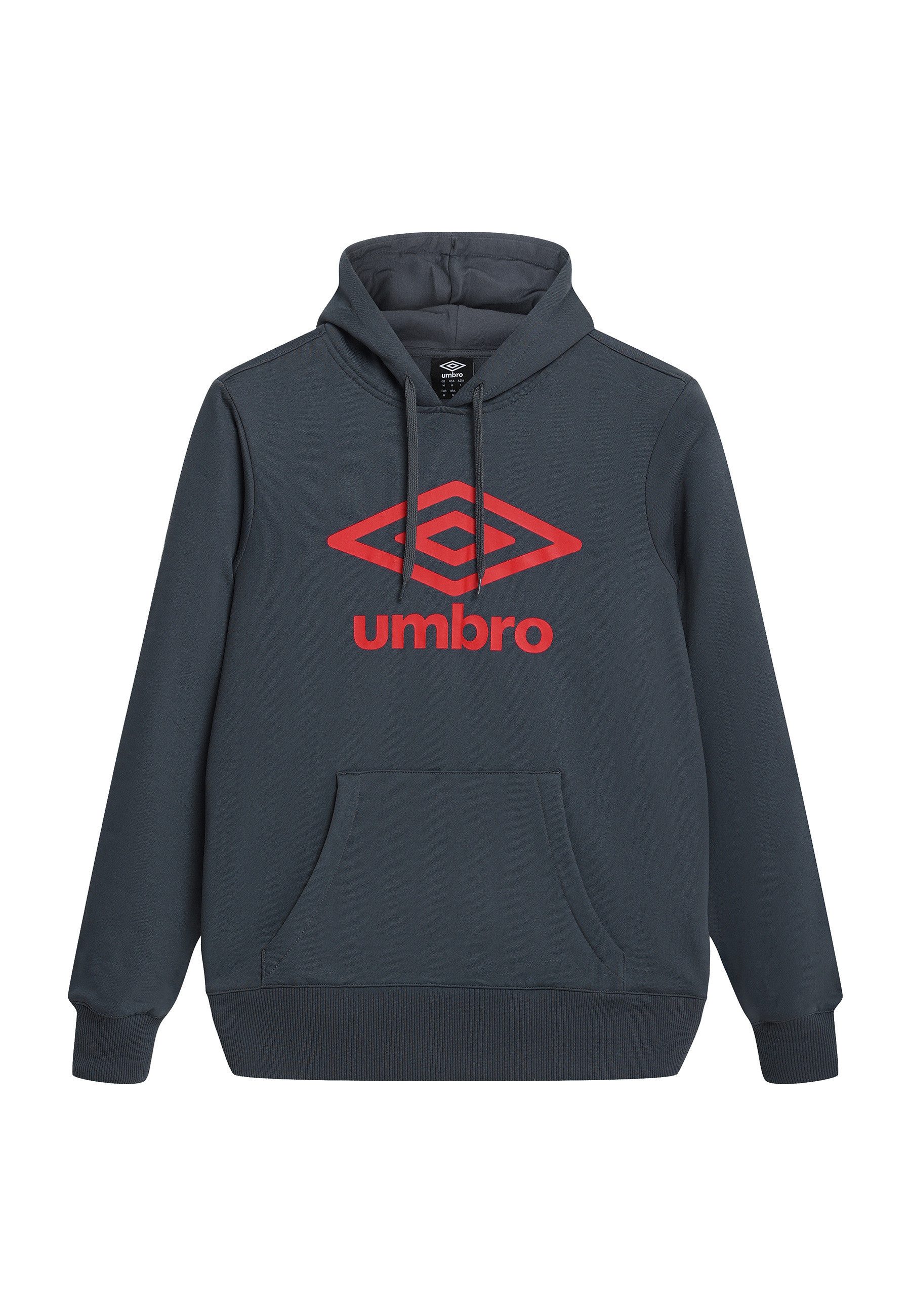 Umbro Rundhalspullover Umbro Large Logo Hoodie (1-tlg)