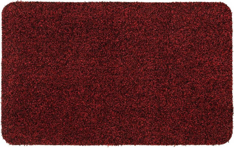 Fußmatte Schmutzfangmatte meliert 60x100 7 Farben, matches21 HOME & HOBBY,  rechteckig, Höhe: 6 mm